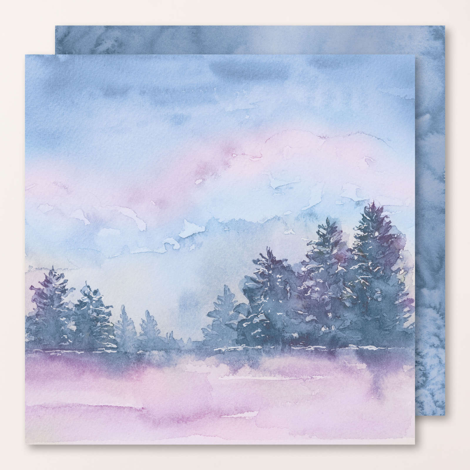 THOUGHTFUL JOURNEY 6" X 6" (15.2 X 15.2 CM) DESIGNER SERIES PAPER