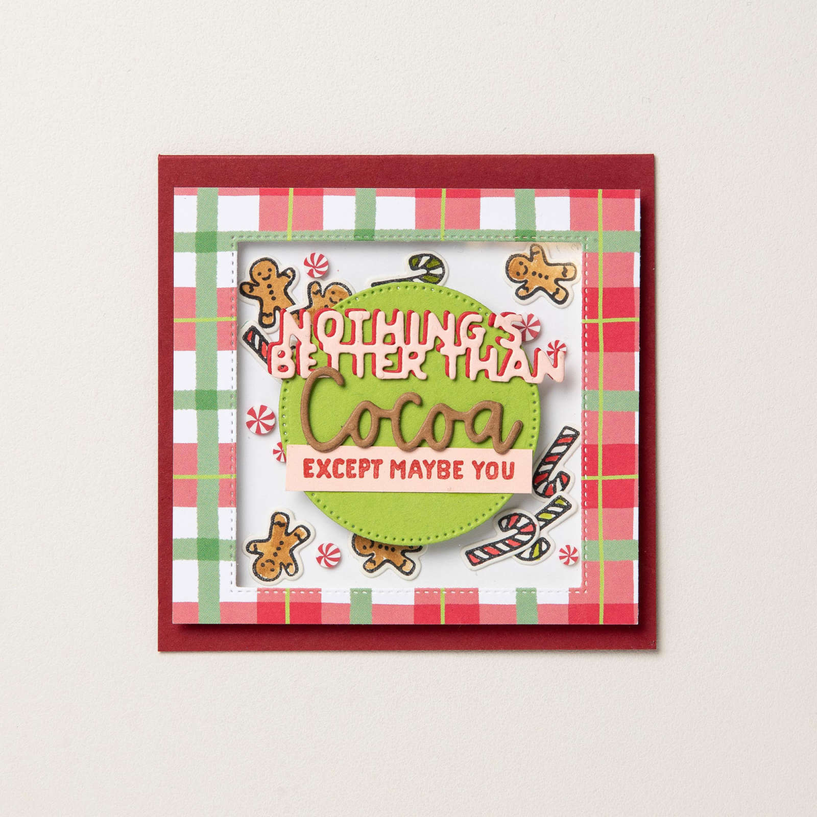 REAL RED & WHITE ADHESIVE-BACKED PEPPERMINTS