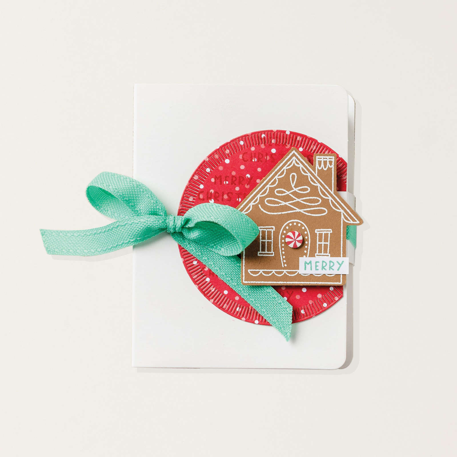 REAL RED & WHITE ADHESIVE-BACKED PEPPERMINTS