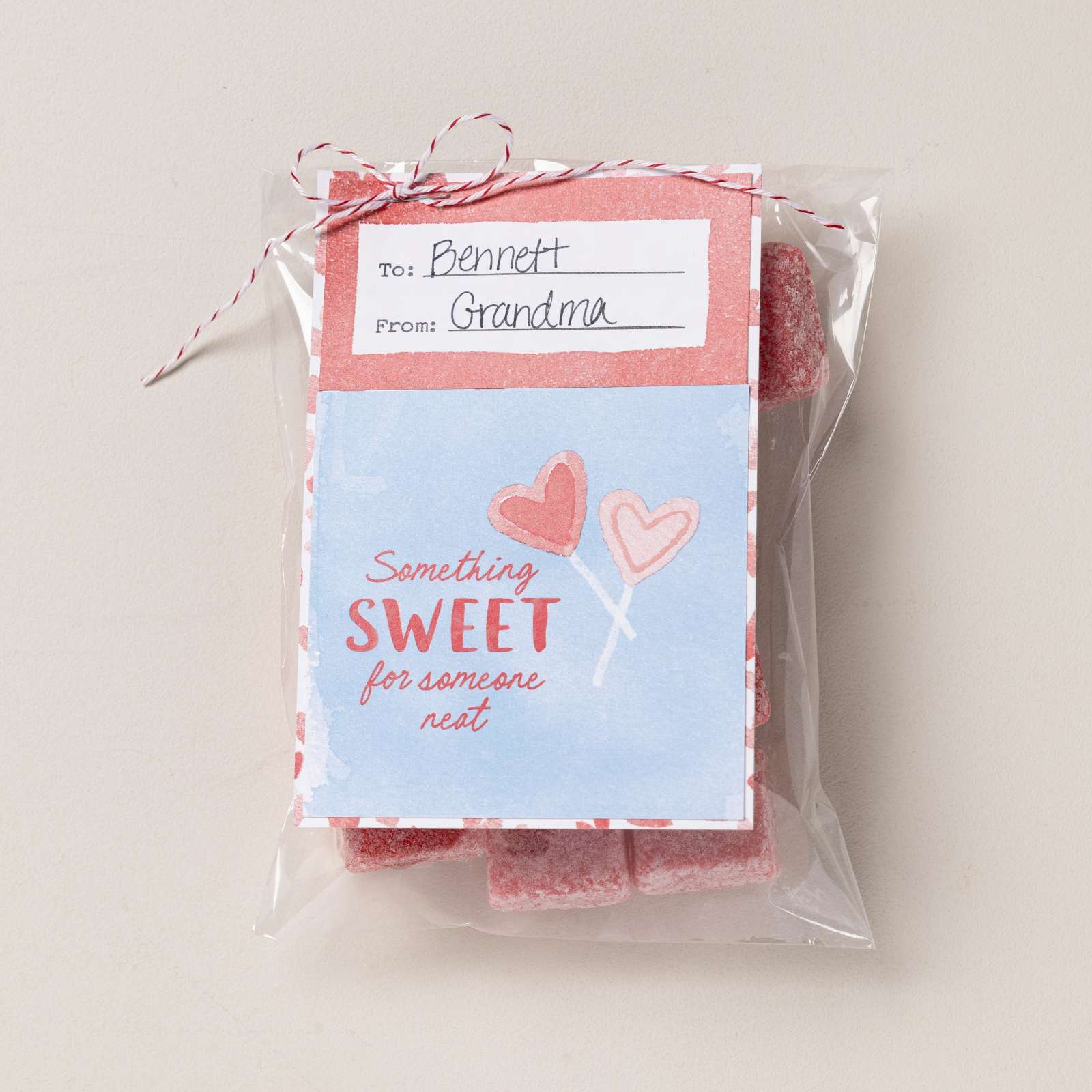 REAL RED & WHITE BAKER'S TWINE