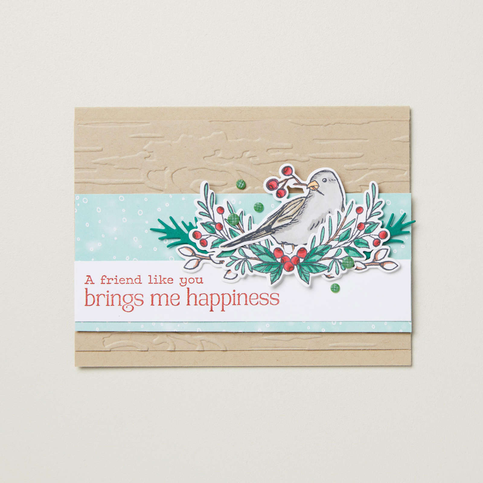 BIRCH WOOD 3D EMBOSSING FOLDER