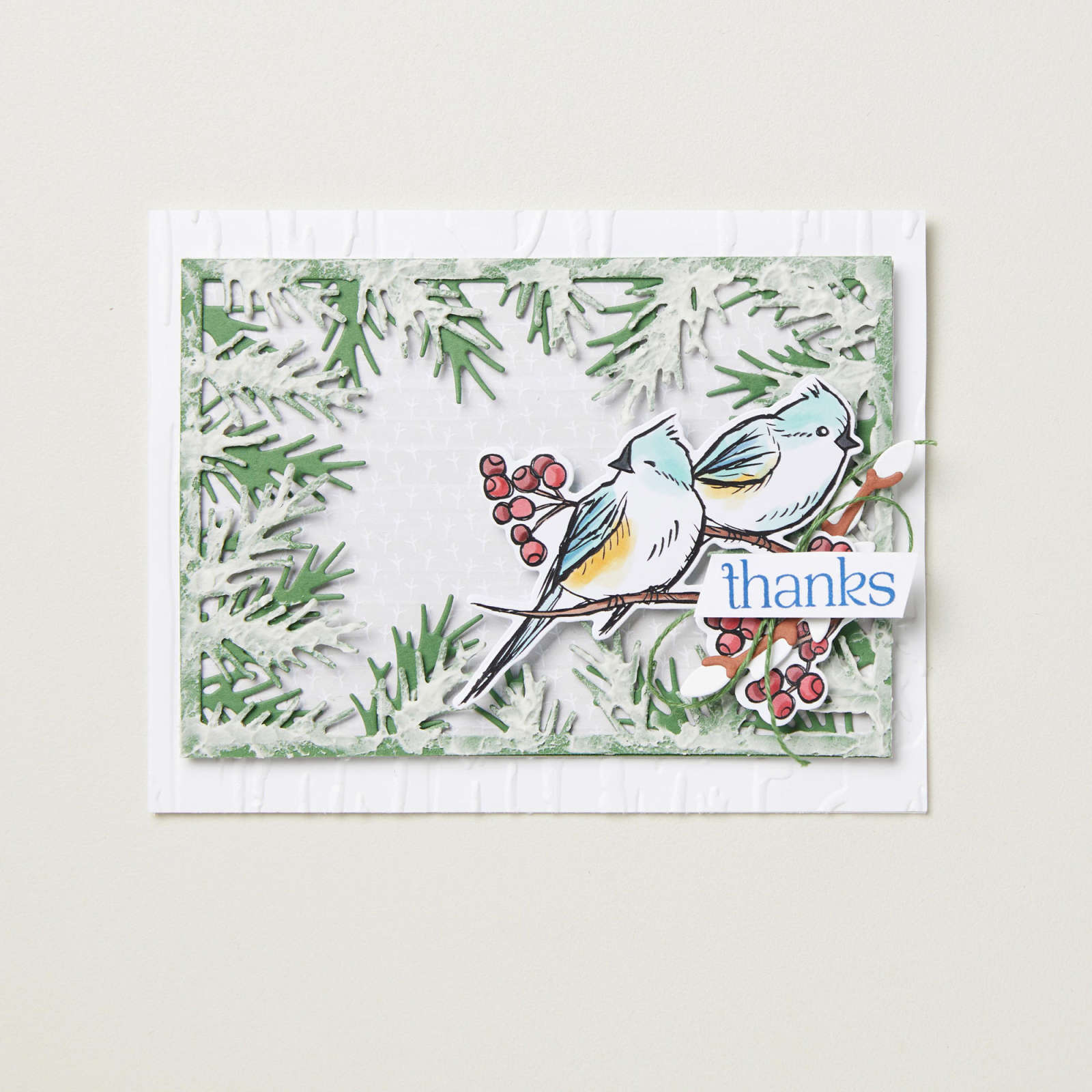 BIRCH WOOD 3D EMBOSSING FOLDER