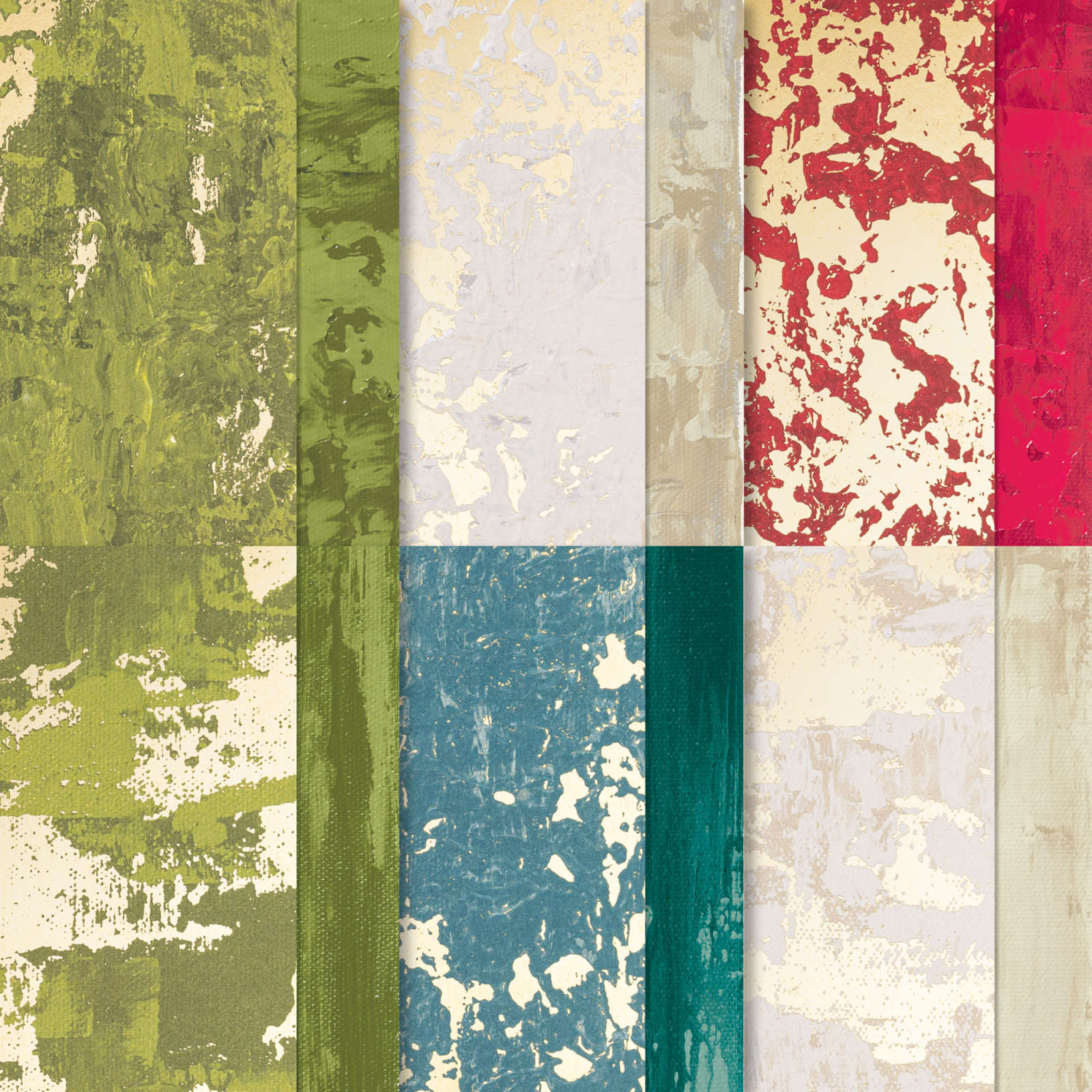 BESONDERES DESIGNERPAPIER 12" X 12" (30,5 X 30,5 CM) ELEGANTE WEIHNACHTSZEIT