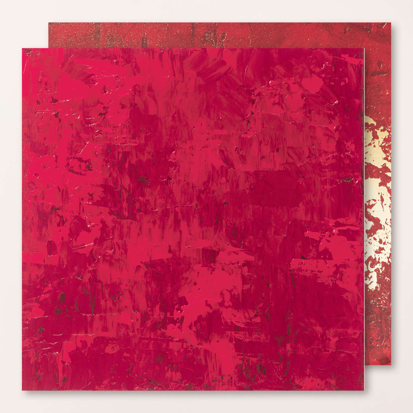 BESONDERES DESIGNERPAPIER 12" X 12" (30,5 X 30,5 CM) ELEGANTE WEIHNACHTSZEIT