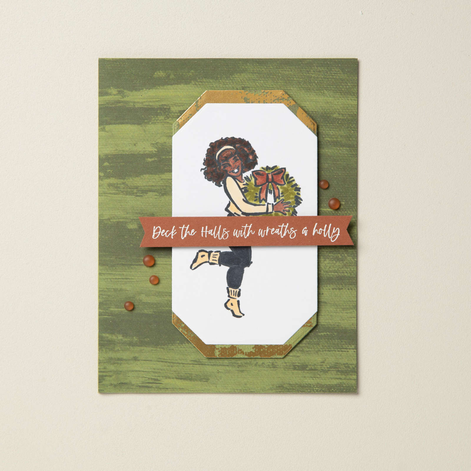 BESONDERES DESIGNERPAPIER 12" X 12" (30,5 X 30,5 CM) ELEGANTE WEIHNACHTSZEIT