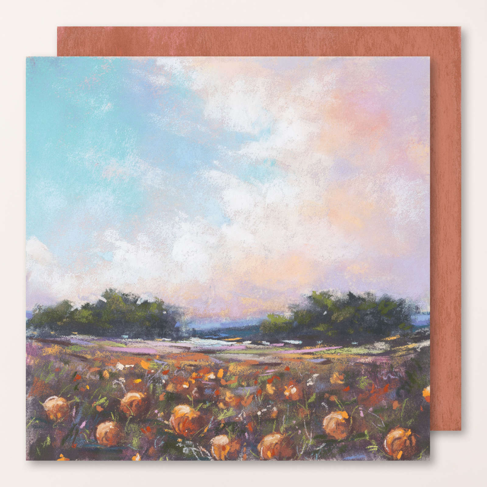 SPLENDID AUTUMN-DESIGNPAPIER 6" X 6" (15,2 X 15,2 CM)