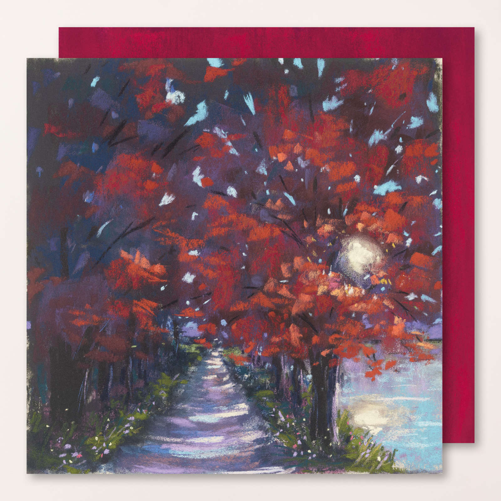 SPLENDID AUTUMN-DESIGNPAPIER 6" X 6" (15,2 X 15,2 CM)