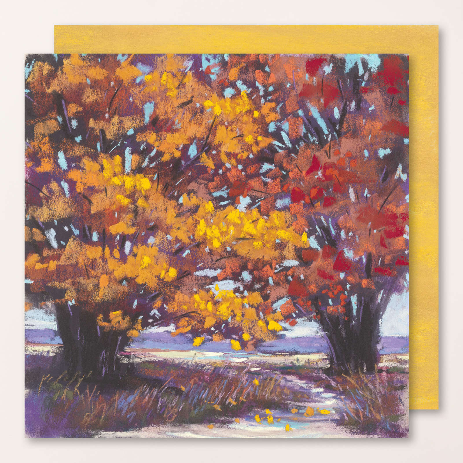 SPLENDID AUTUMN-DESIGNPAPIER 6" X 6" (15,2 X 15,2 CM)