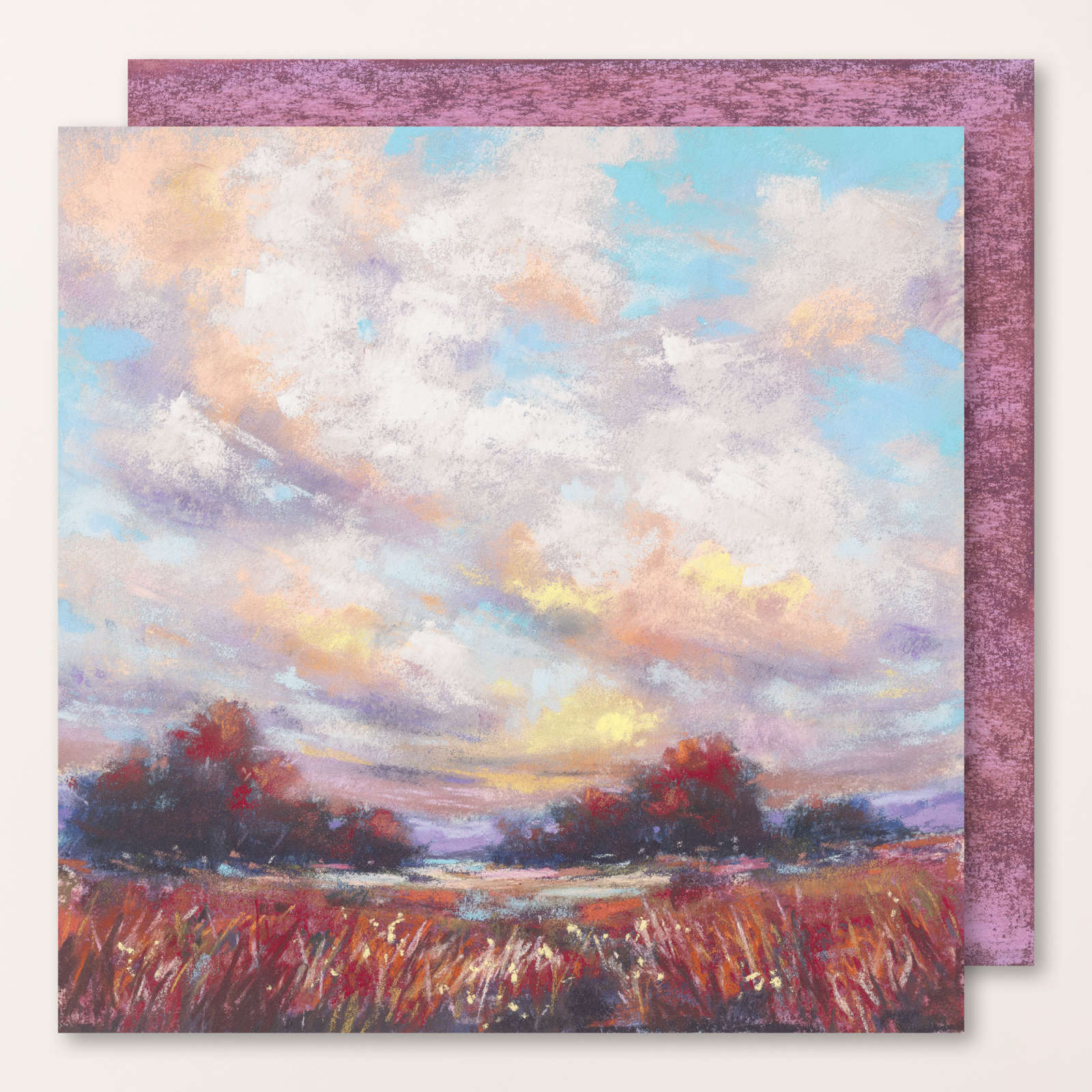 SPLENDID AUTUMN-DESIGNPAPIER 6" X 6" (15,2 X 15,2 CM)