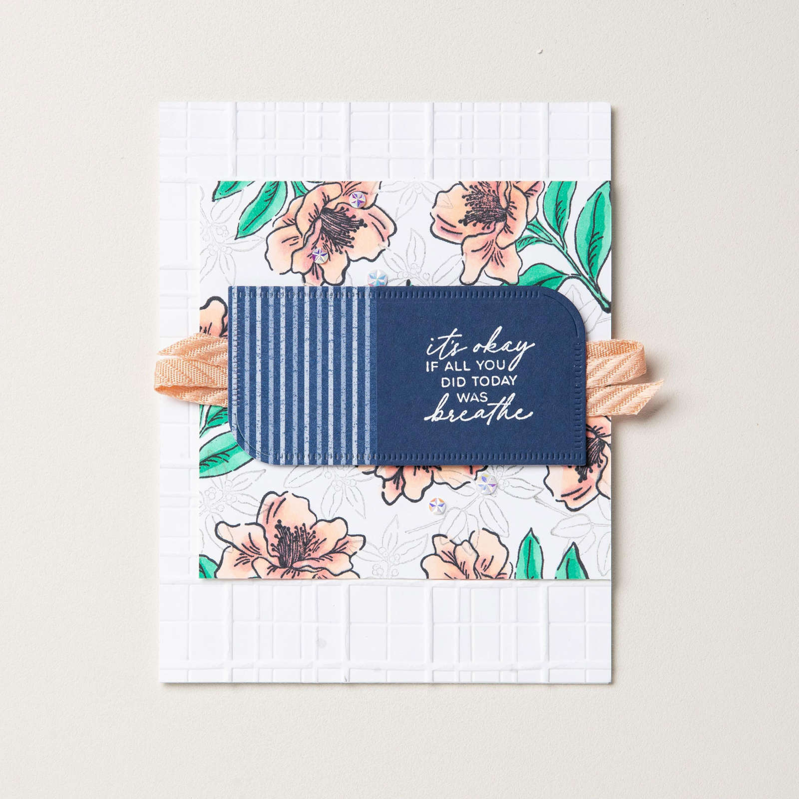 AMOUR ET COURAGE CLING STAMP SET (FRENCH)