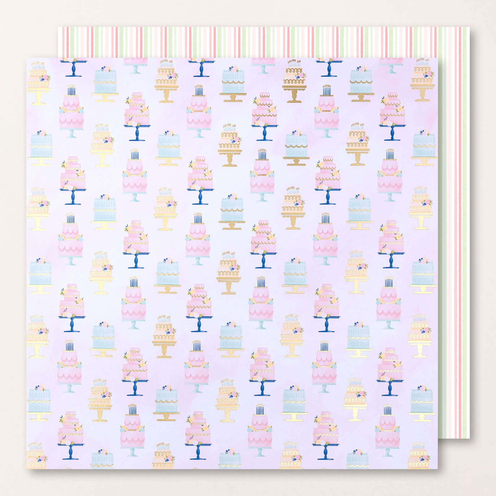 WILDFLOWER BIRTHDAY 12" X 12" (30.5 X 30.5 CM) SPECIALTY DESIGNER SERIES PAPER