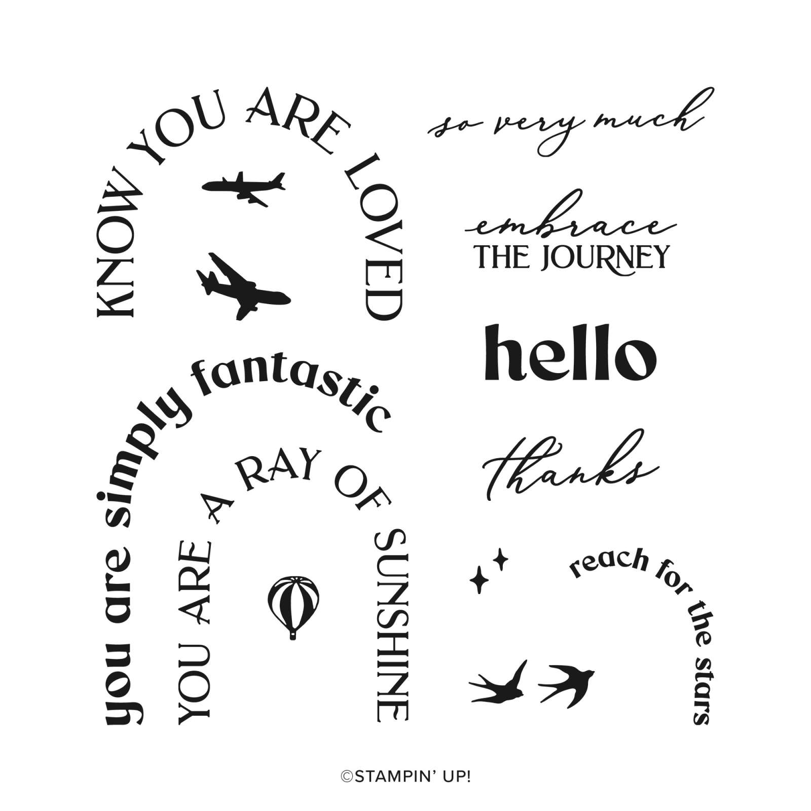 EVERYDAY ARCHES PHOTOPOLYMER STAMP SET (ENGLISH)