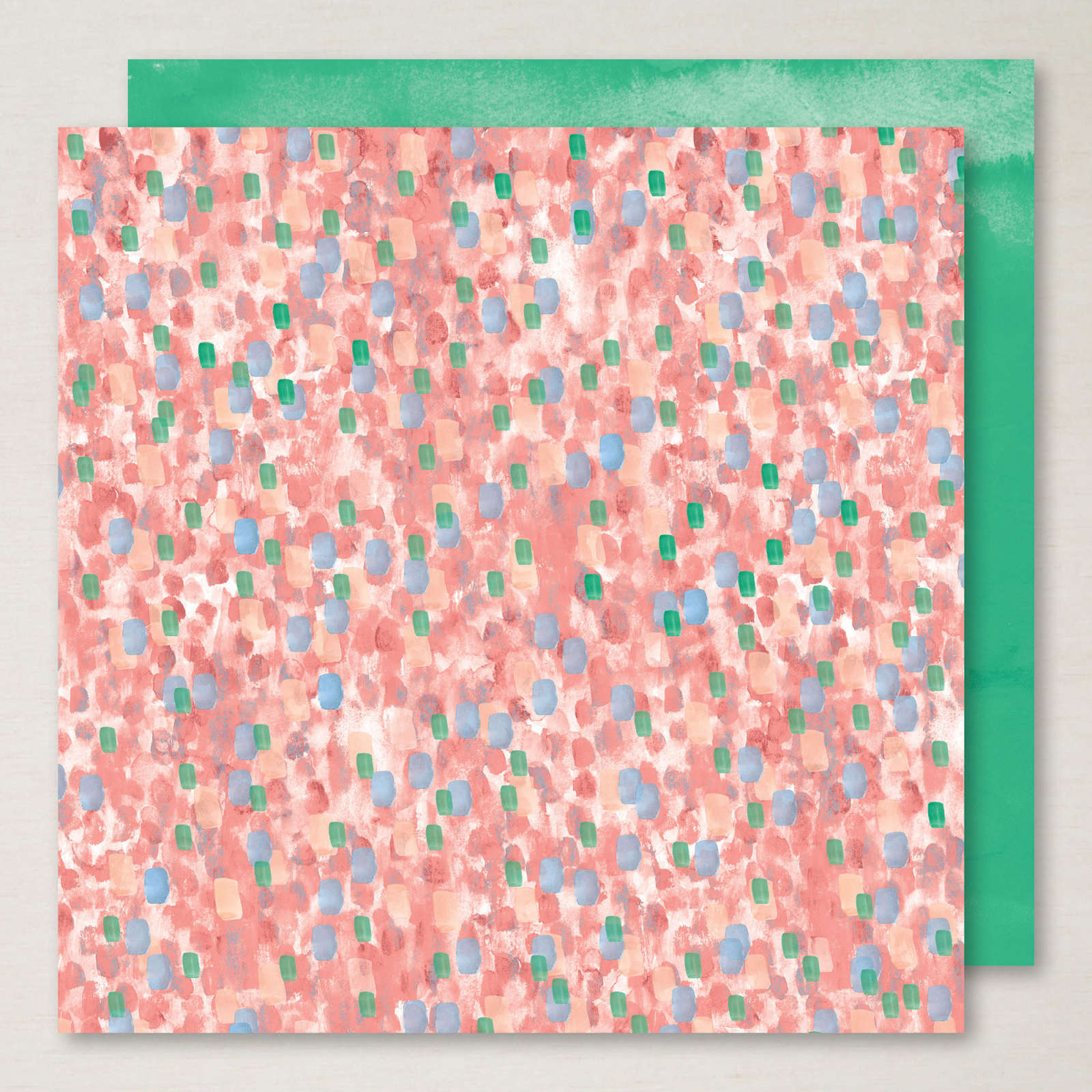 MIXED MEDIA FLORALS 12" X 12" (30.5 X 30.5 CM) DESIGNER SERIES PAPER