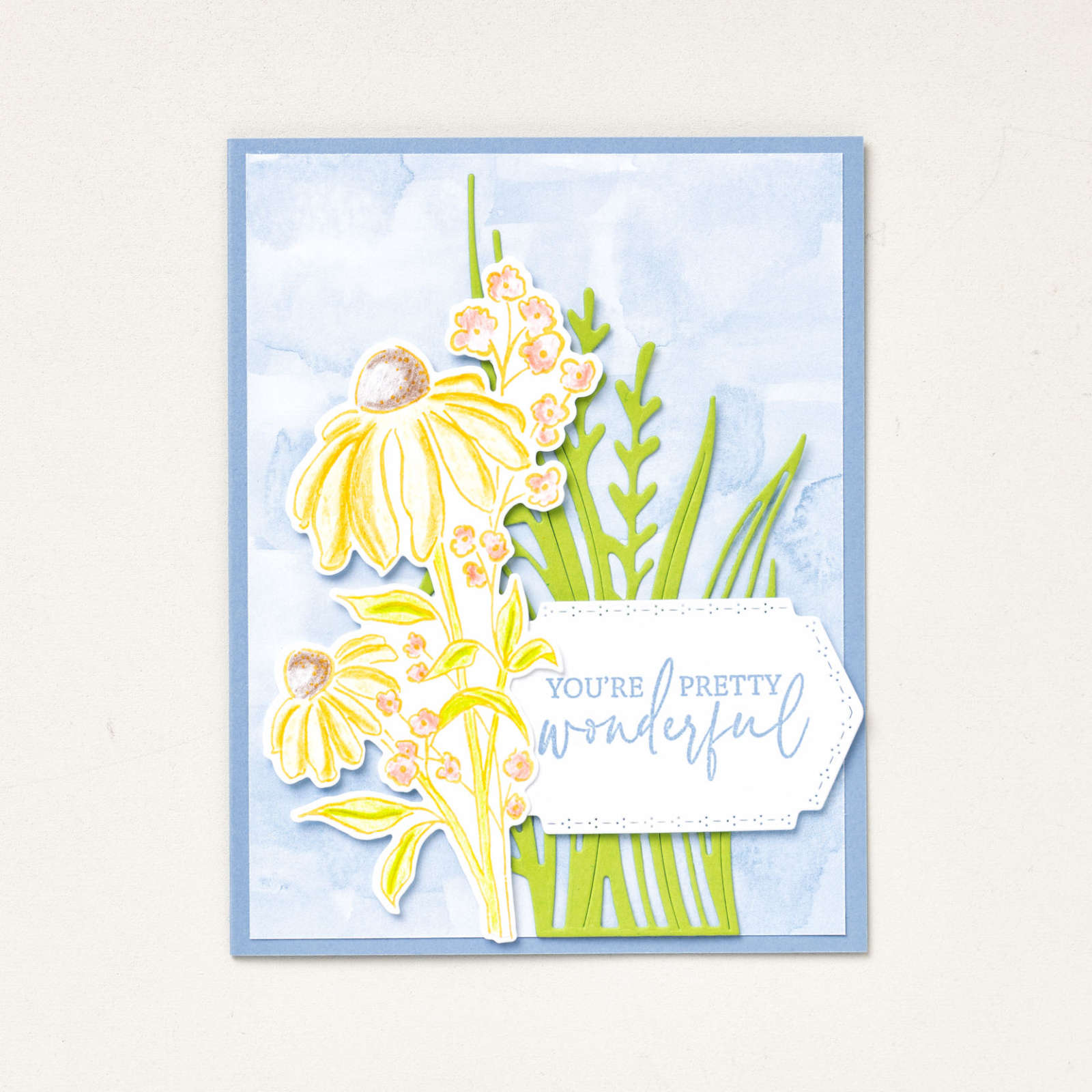 MIXED FLORALS PHOTOPOLYMER STAMP SET