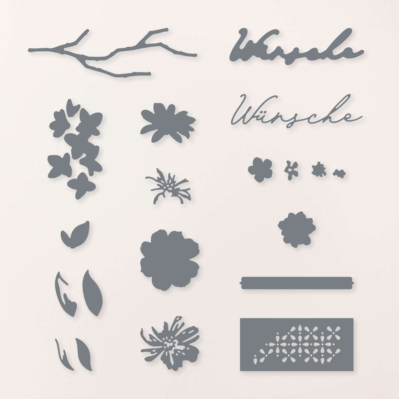 STANZFORMEN VIELE WÜNSCHE (DEUTSCH)