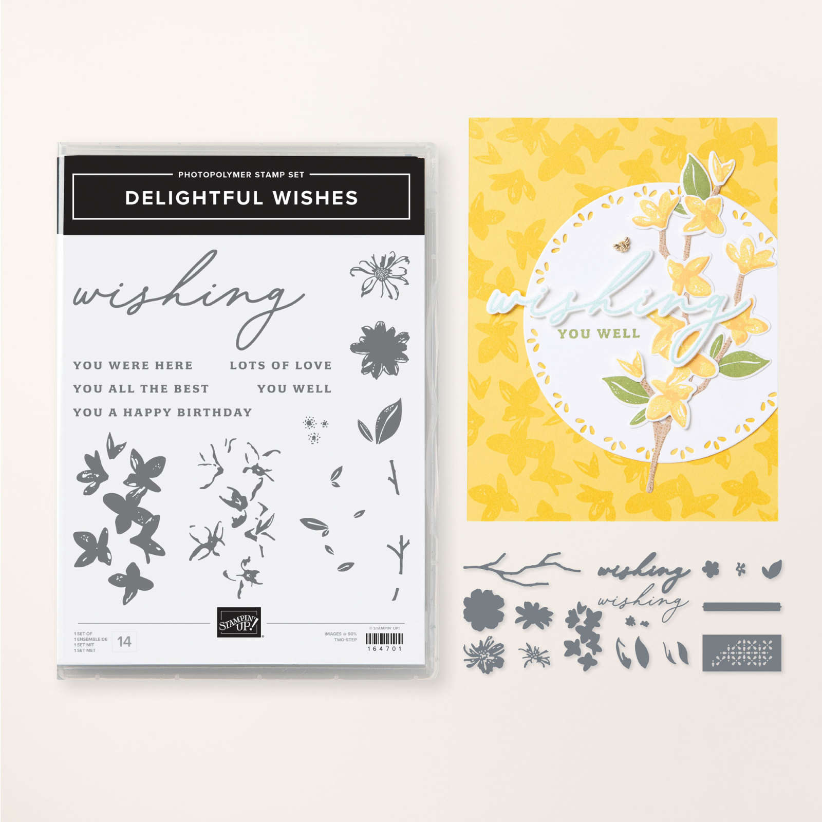 Delightful Wishes Stamp & Die Bundle by Stampin' Up!