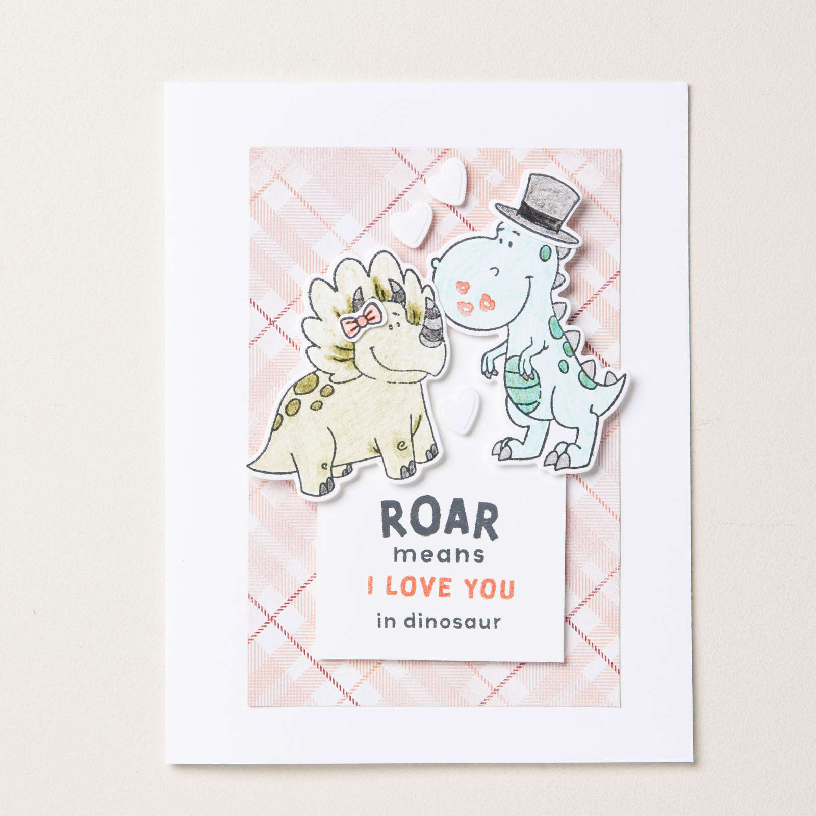 FOTOPOLYMEERSTEMPELSET DARLING DINOS (ENGELS)