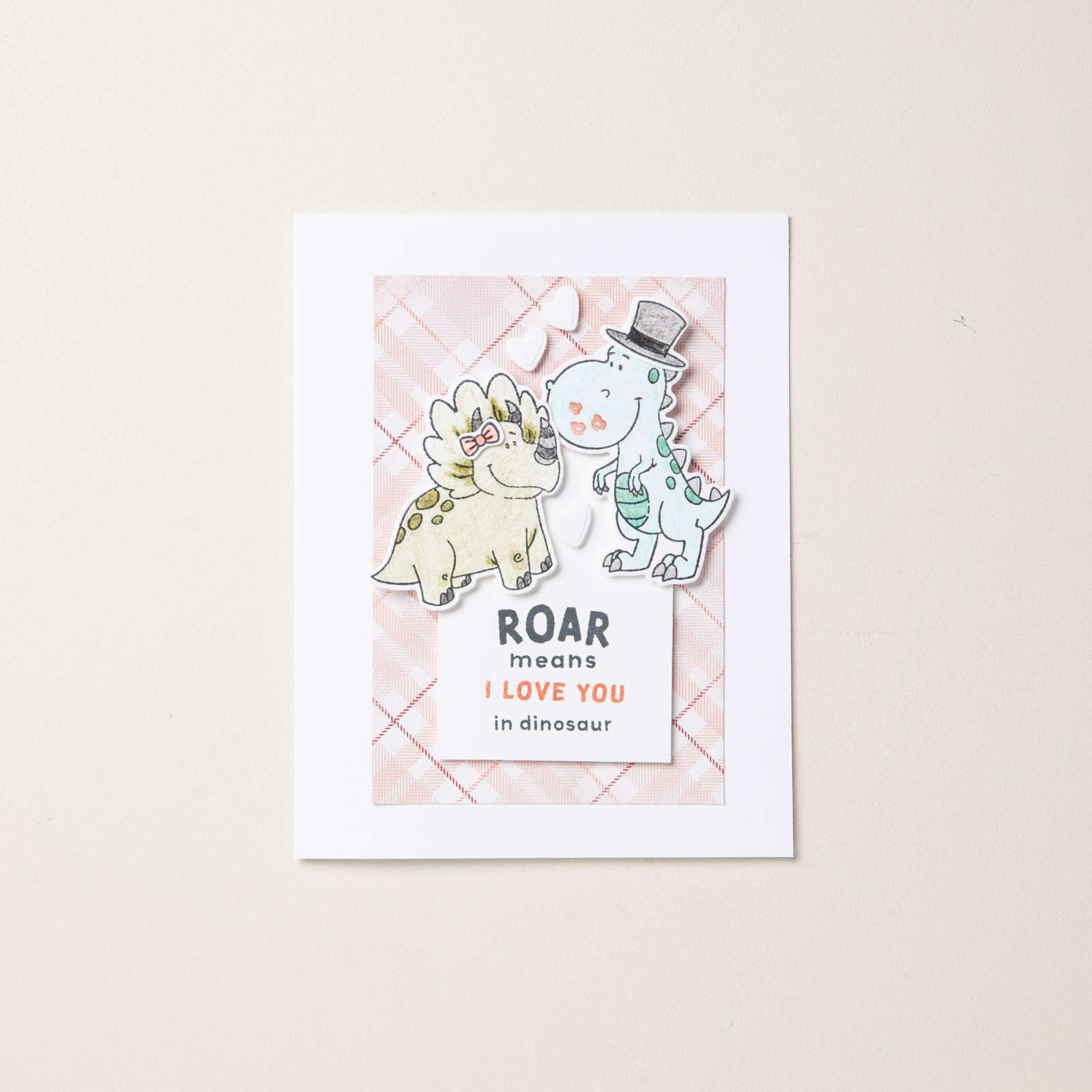 ADORABLES DINOS PHOTOPOLYMER STAMP SET (FRENCH)