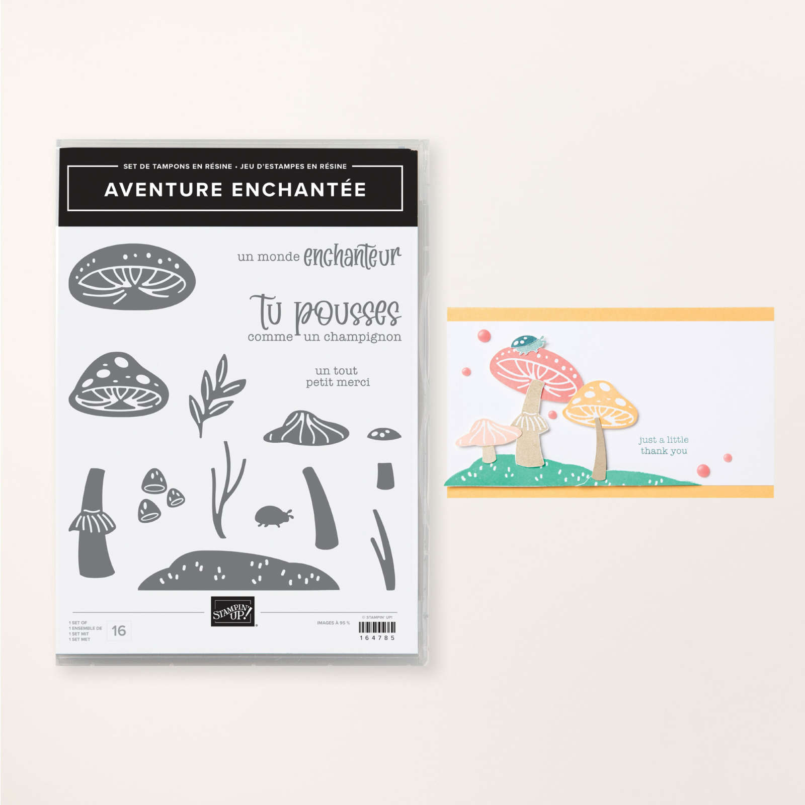 AVENTURE ENCHANTÉE PHOTOPOLYMER STAMP SET (FRENCH)