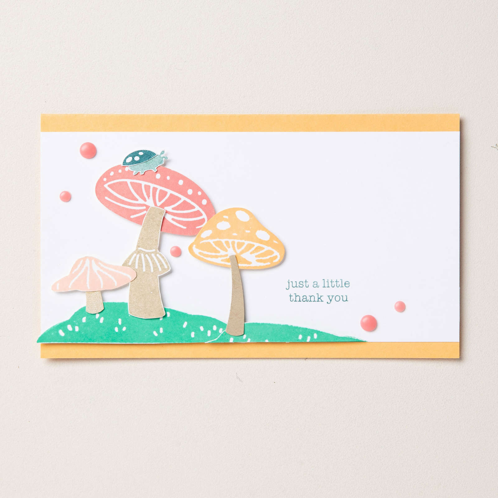 スタンピング アップ ムース クラフトパンチ Stampin 'Up! Handmade Card Set: All Zipped Up with Cute As Can Bee