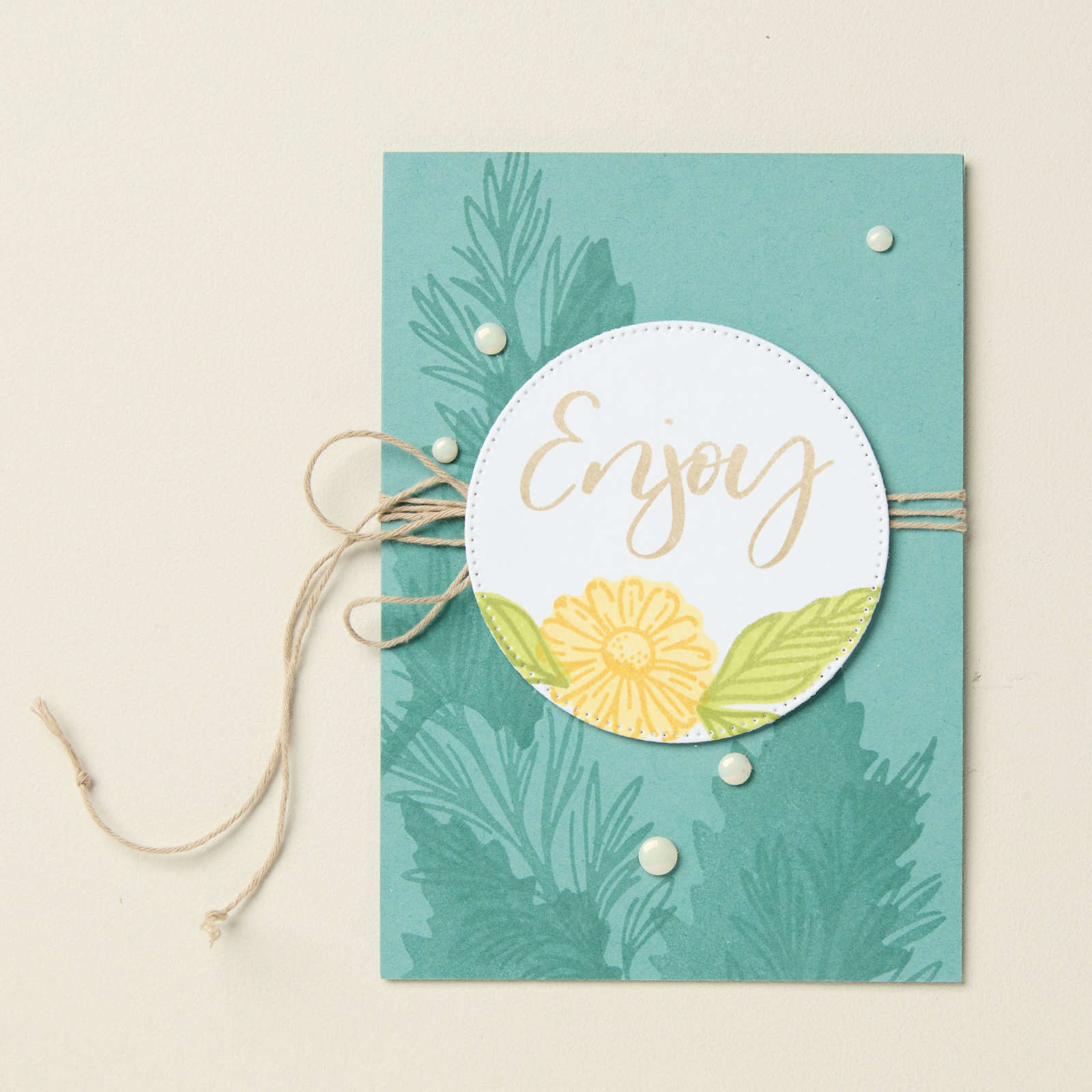 NATURAL BOTANICALS PHOTOPOLYMER STAMP SET