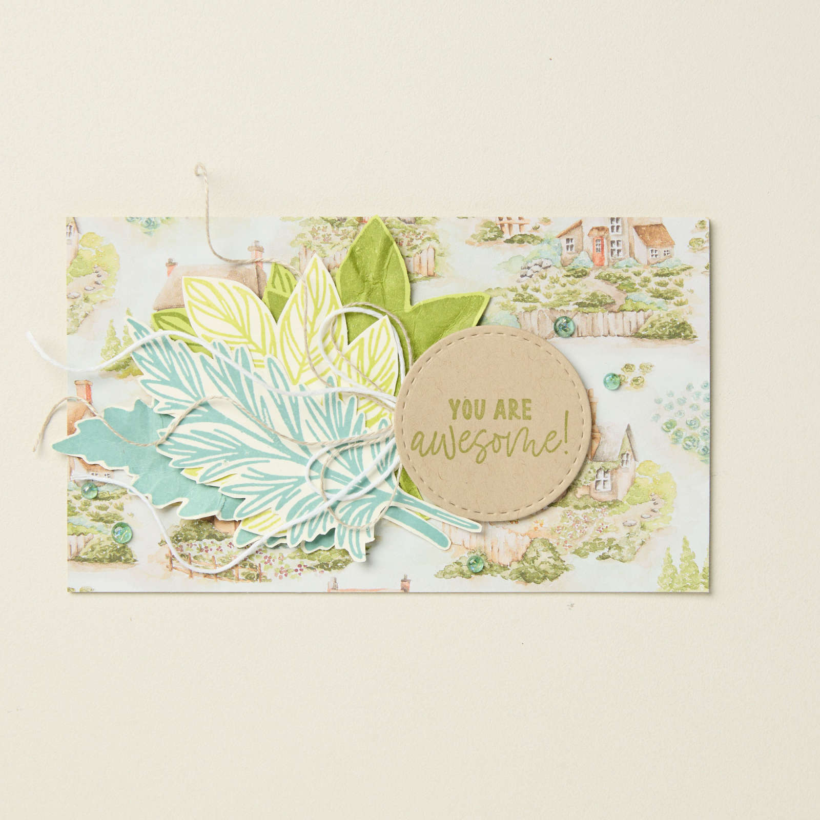 NATURAL BOTANICALS PHOTOPOLYMER STAMP SET