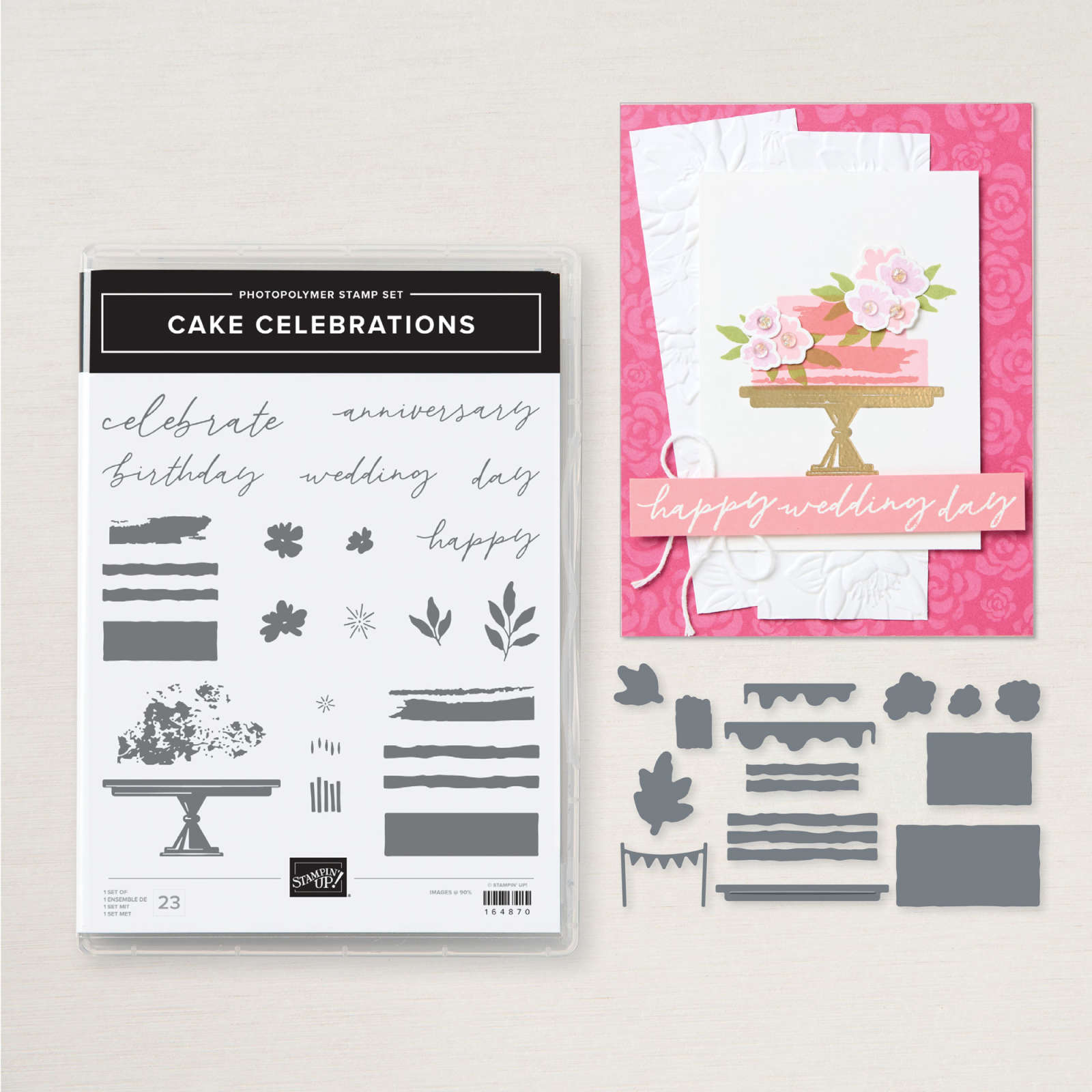 Cake Celebrations Stamp & Die Bundle by Stampin’ Up!