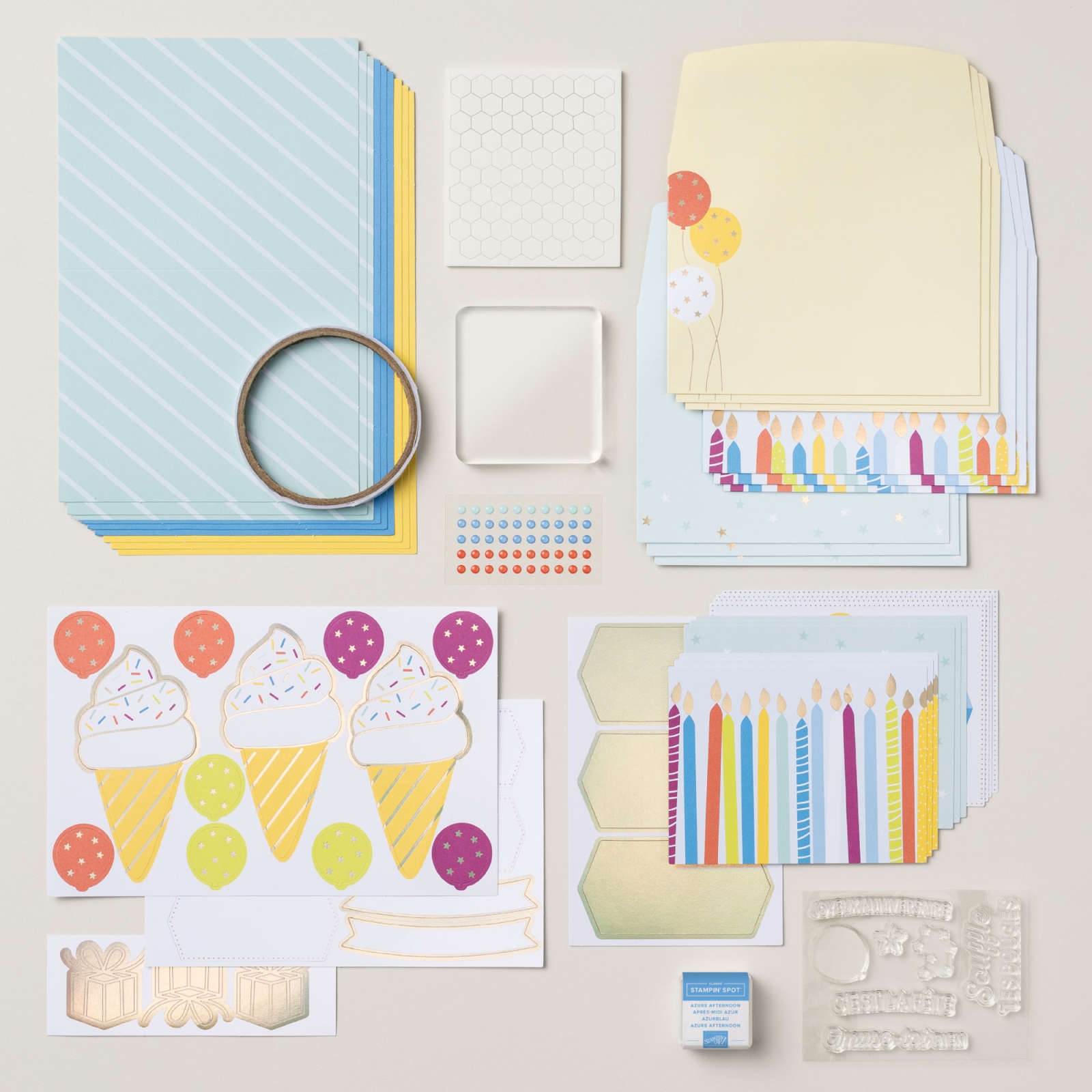 KIT FÊTE ÉCLATANTE (FRANÇAIS)