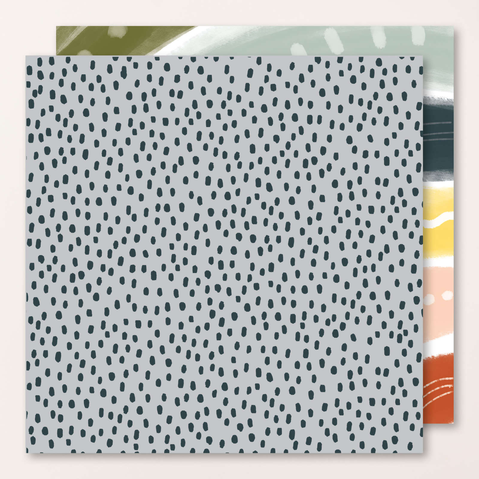 BOHO VIBES-DESIGNPAPIER 6" X 6" (15,2 X 15,2 CM)