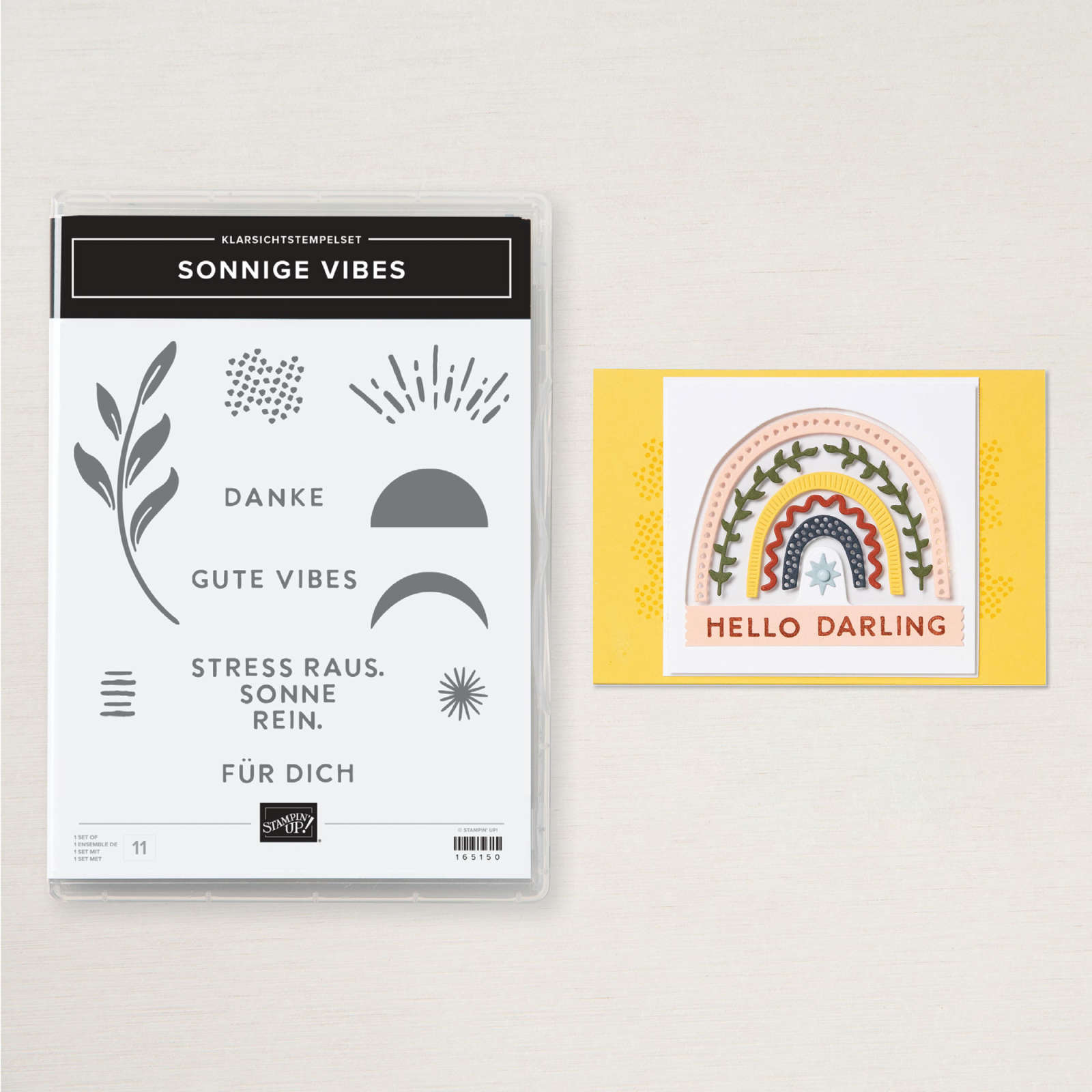 SONNIGE VIBES PHOTOPOLYMER STAMP SET (GERMAN)