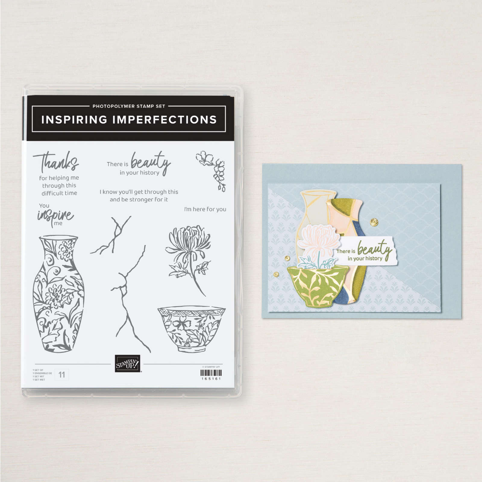 INSPIRING IMPERFECTIONS PHOTOPOLYMER STAMP SET (ENGLISH)