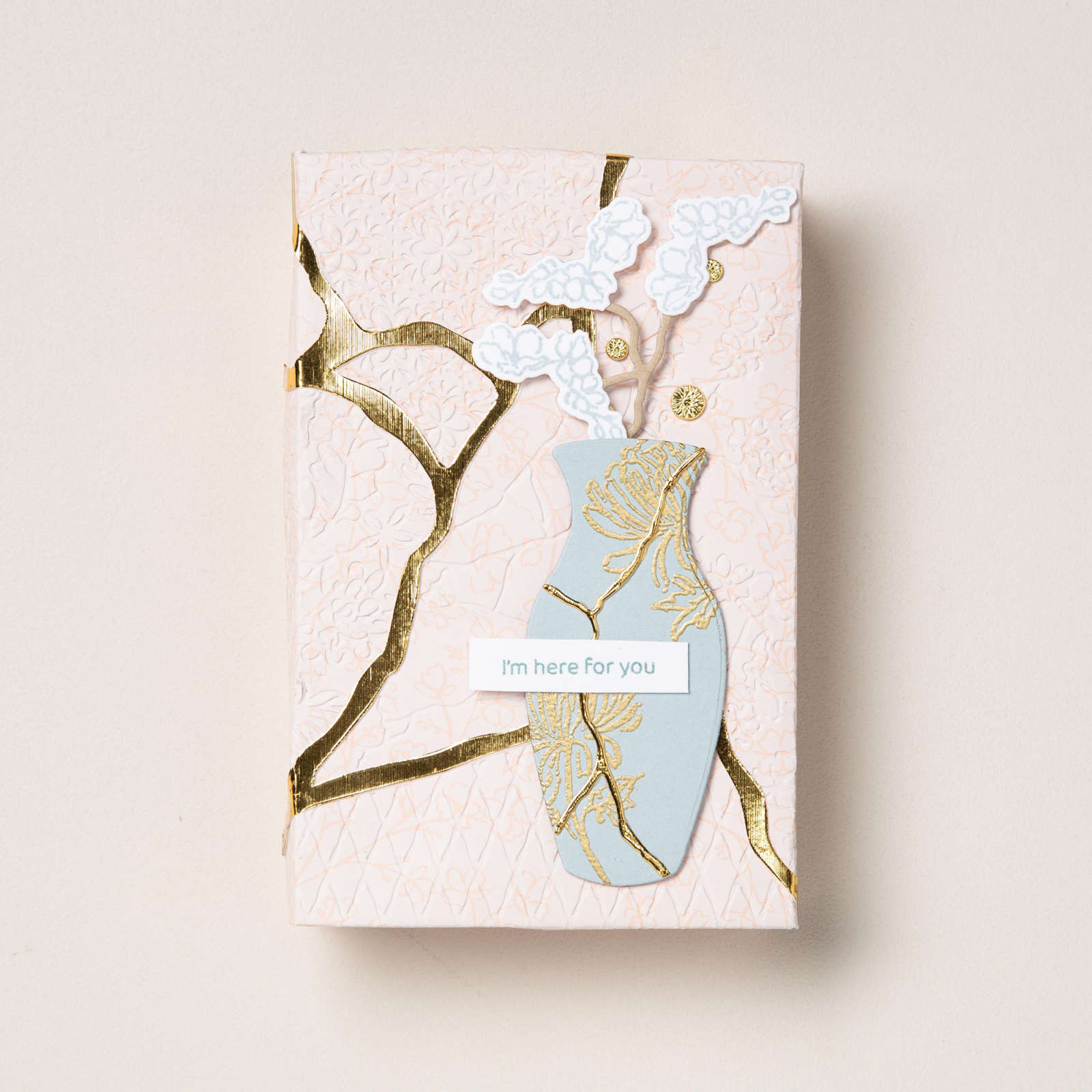 JOINED TOGETHER 3D EMBOSSING FOLDER