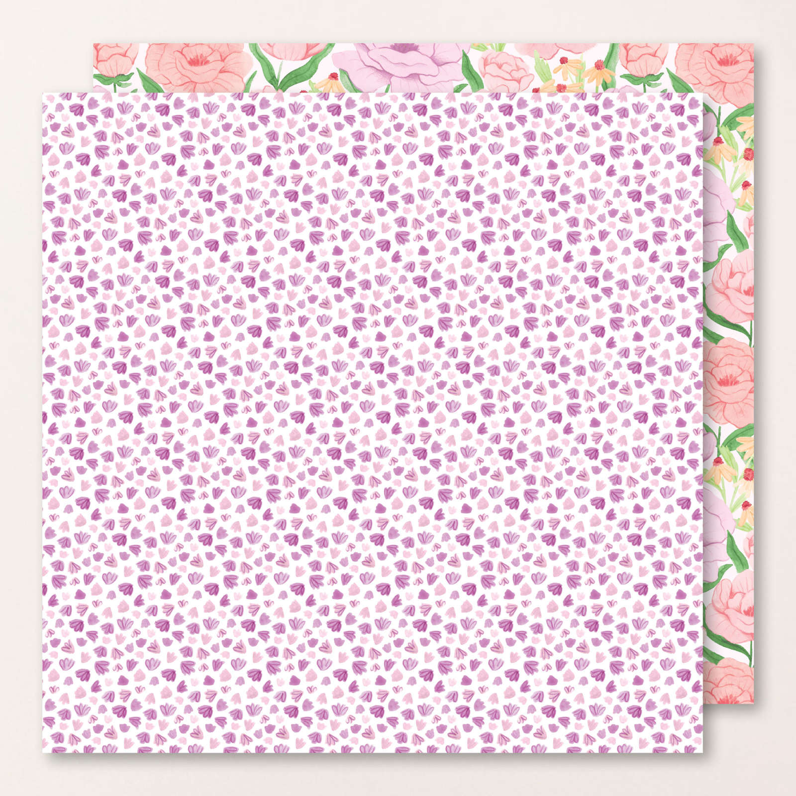 FLORALS IN BLOOM 12" X 12" (30.5 X 30.5 CM) DESIGNER SERIES PAPER