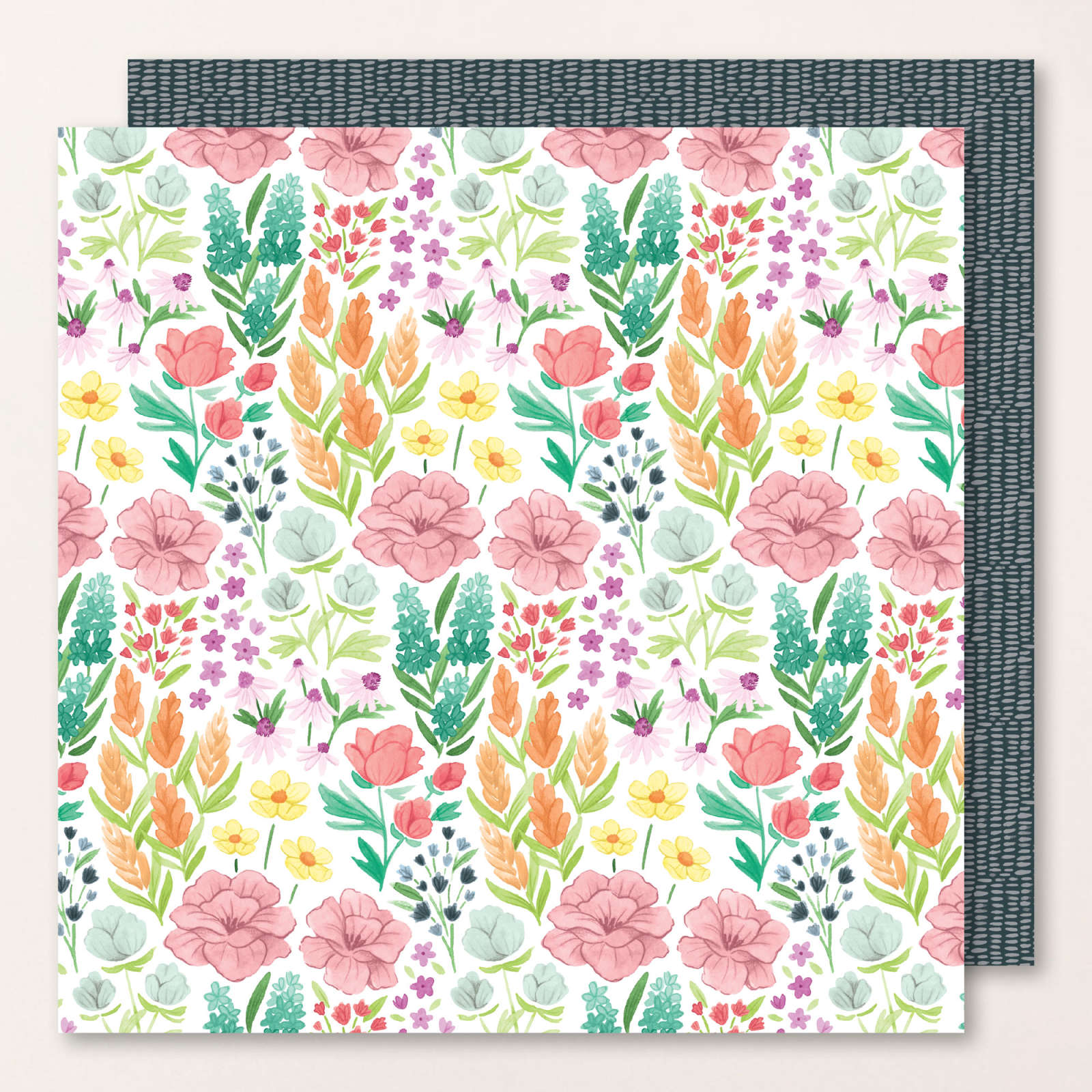 FLORALS IN BLOOM 12" X 12" (30.5 X 30.5 CM) DESIGNER SERIES PAPER