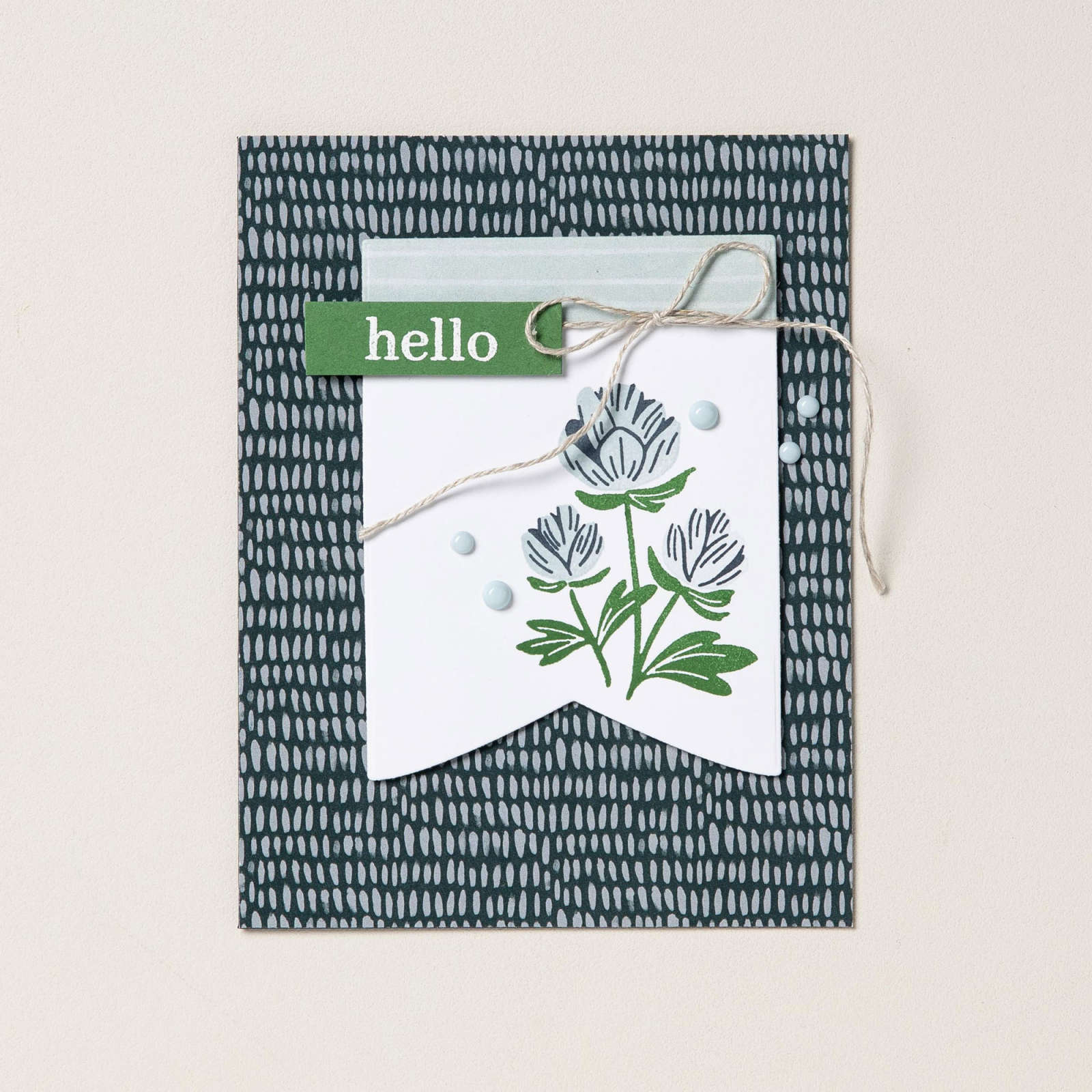 PRETTY FLORALS PHOTOPOLYMER STAMP SET