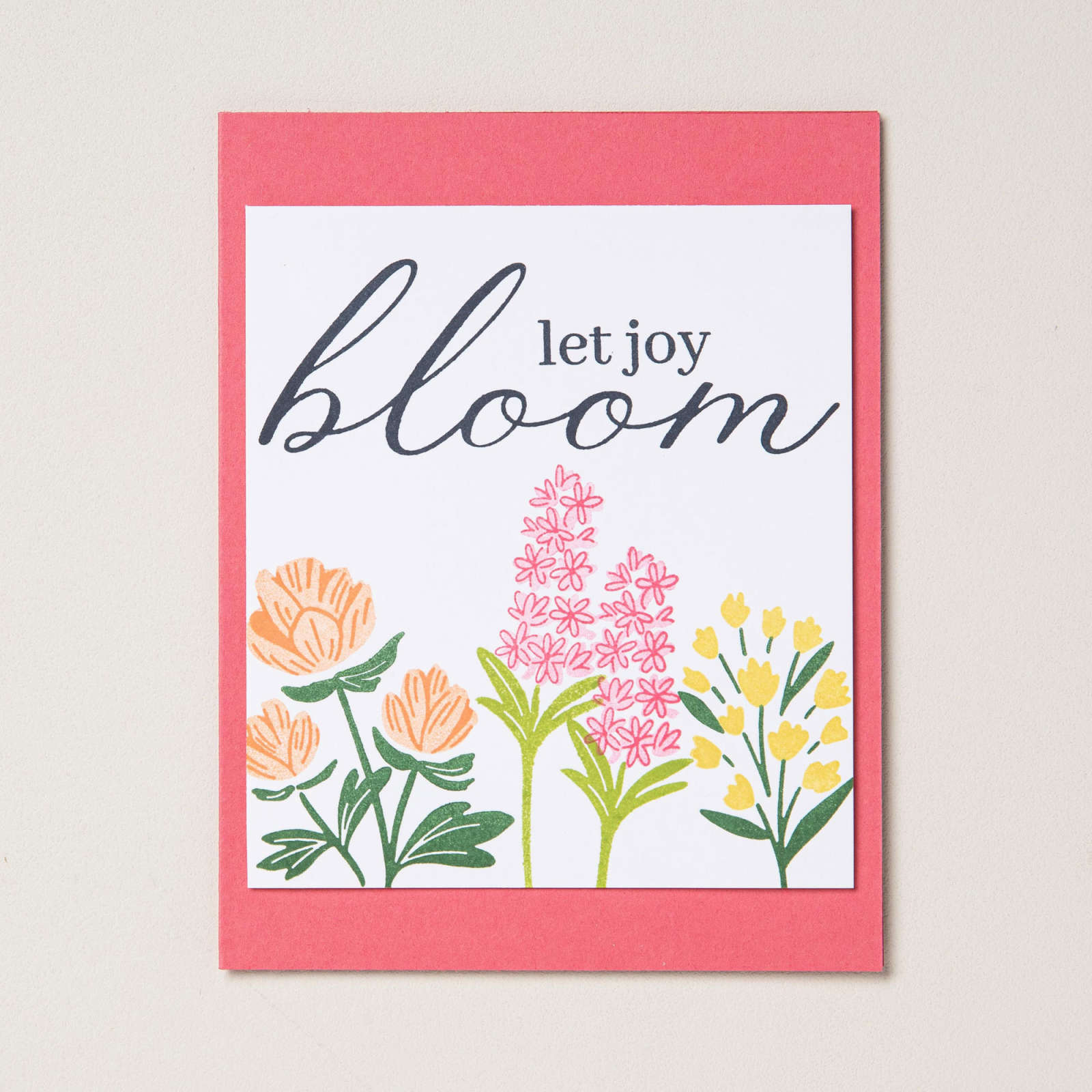 PRETTY FLORALS PHOTOPOLYMER STAMP SET