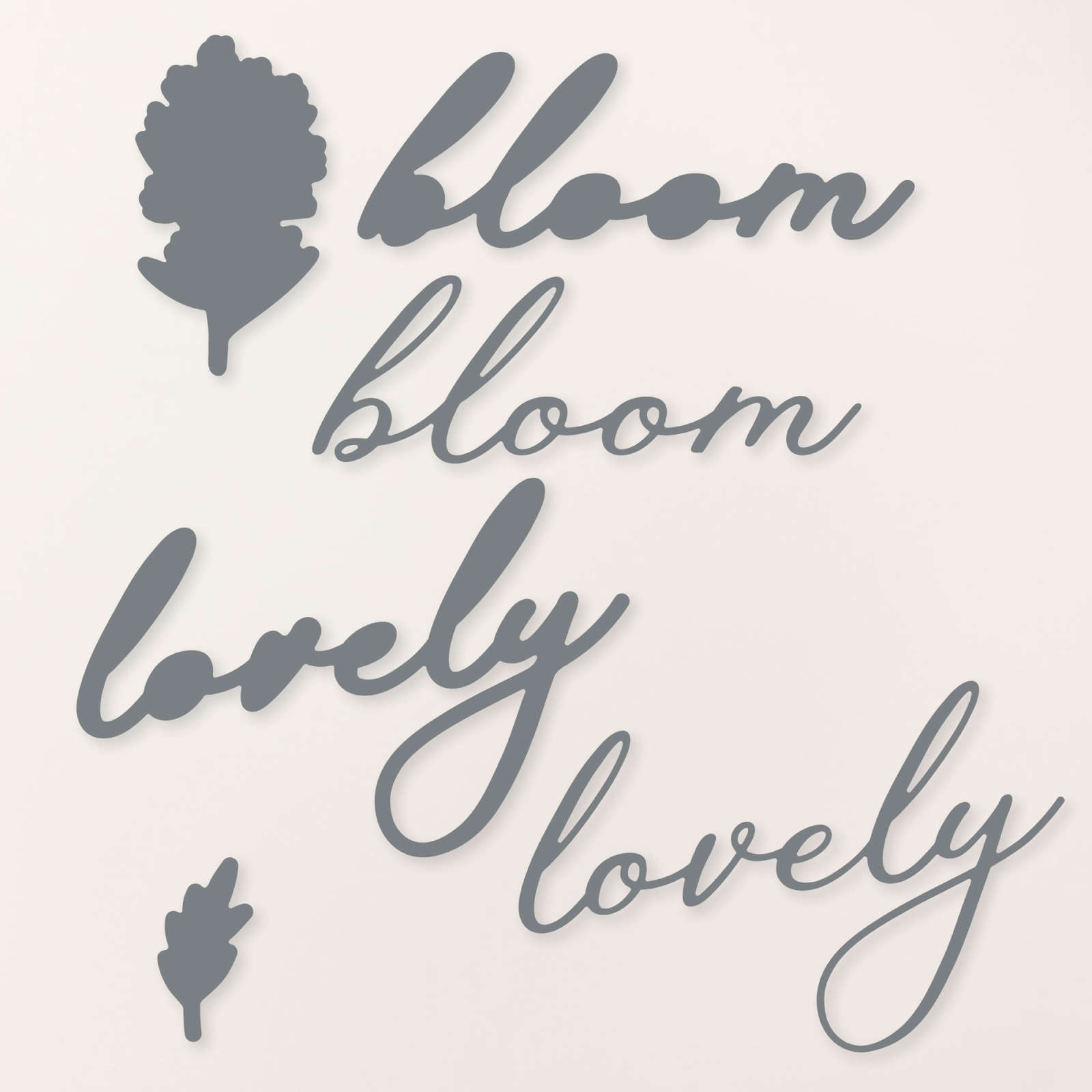 SWEET BLOOMS DIES (ENGLISH)