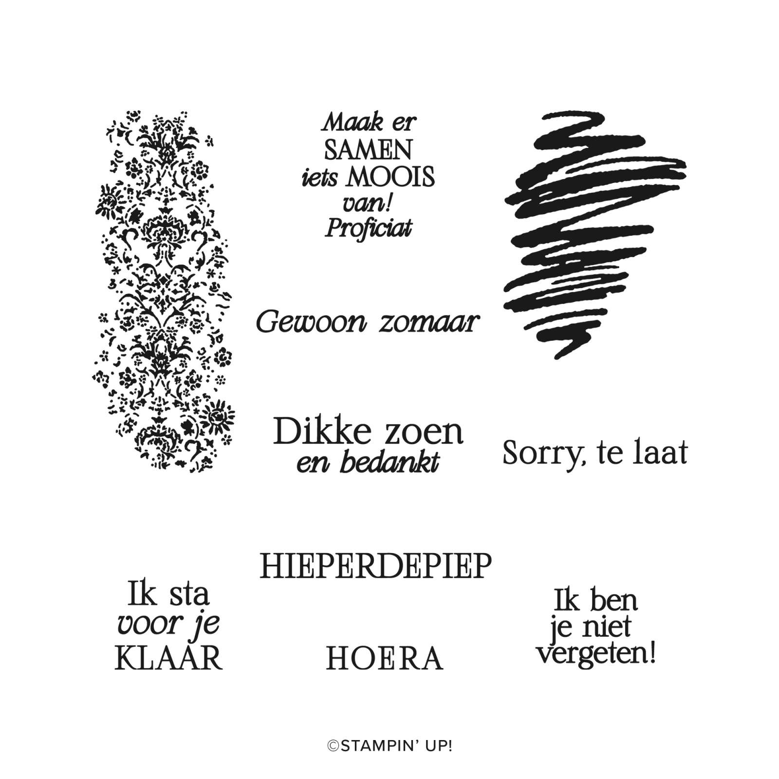 PRACHTPATRONEN-PRODUCTPAKKET (NEDERLANDS)