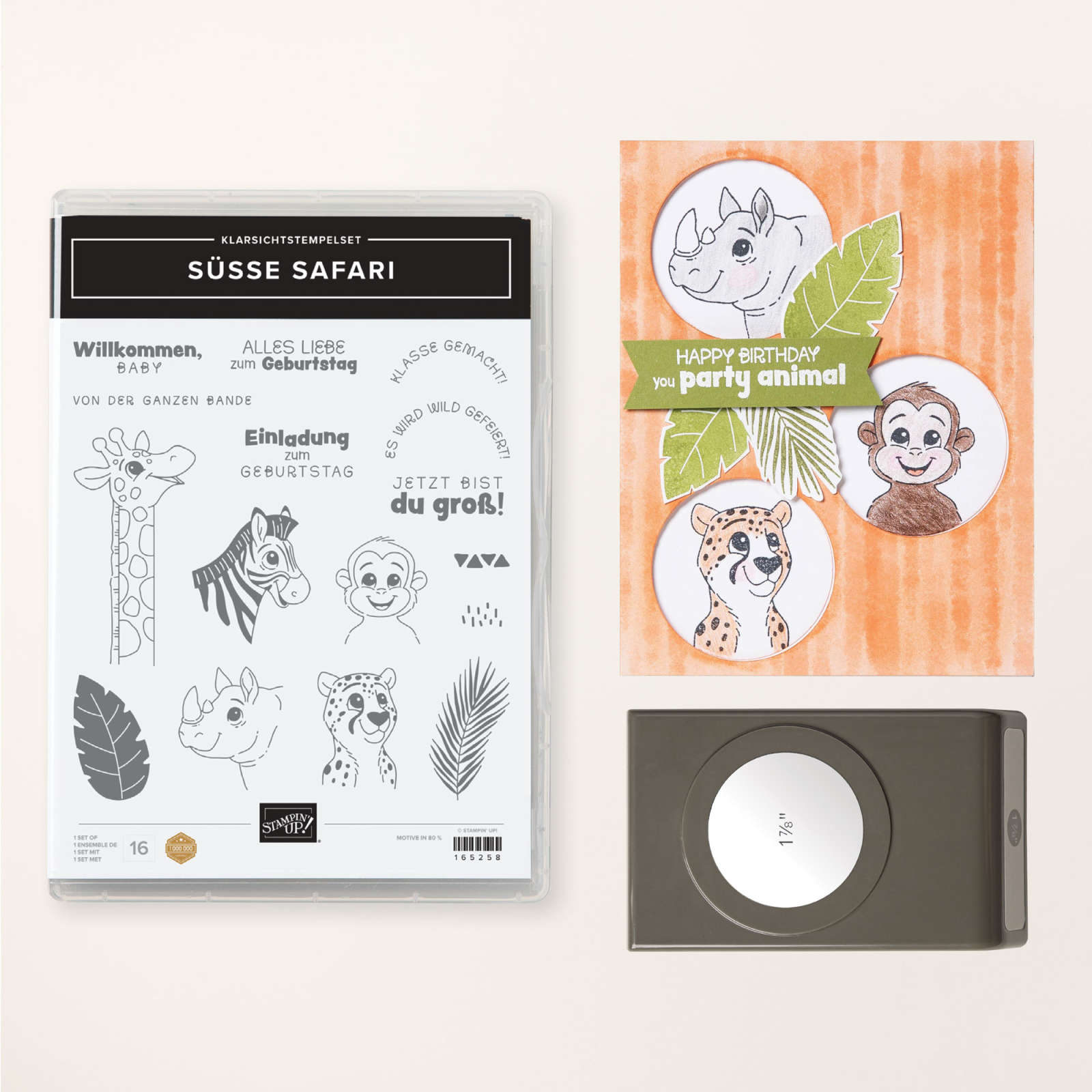 PRODUKTPAKET SÜSSE SAFARI (DEUTSCH)