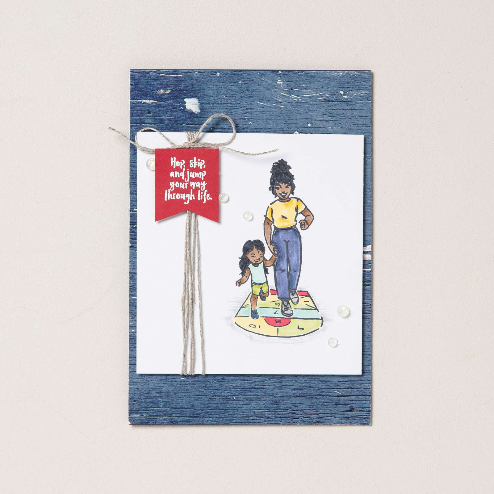 PLAYGROUND OF LIFE CLING STAMP SET (ENGLISH)