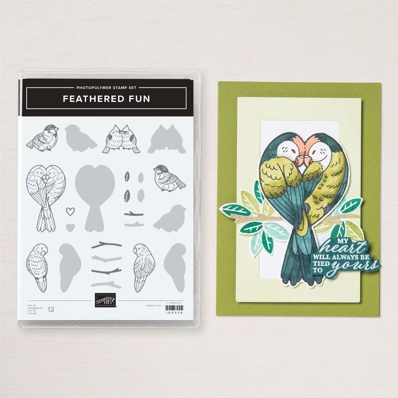 FEATHERED FUN PHOTOPOLYMER STAMP SET
