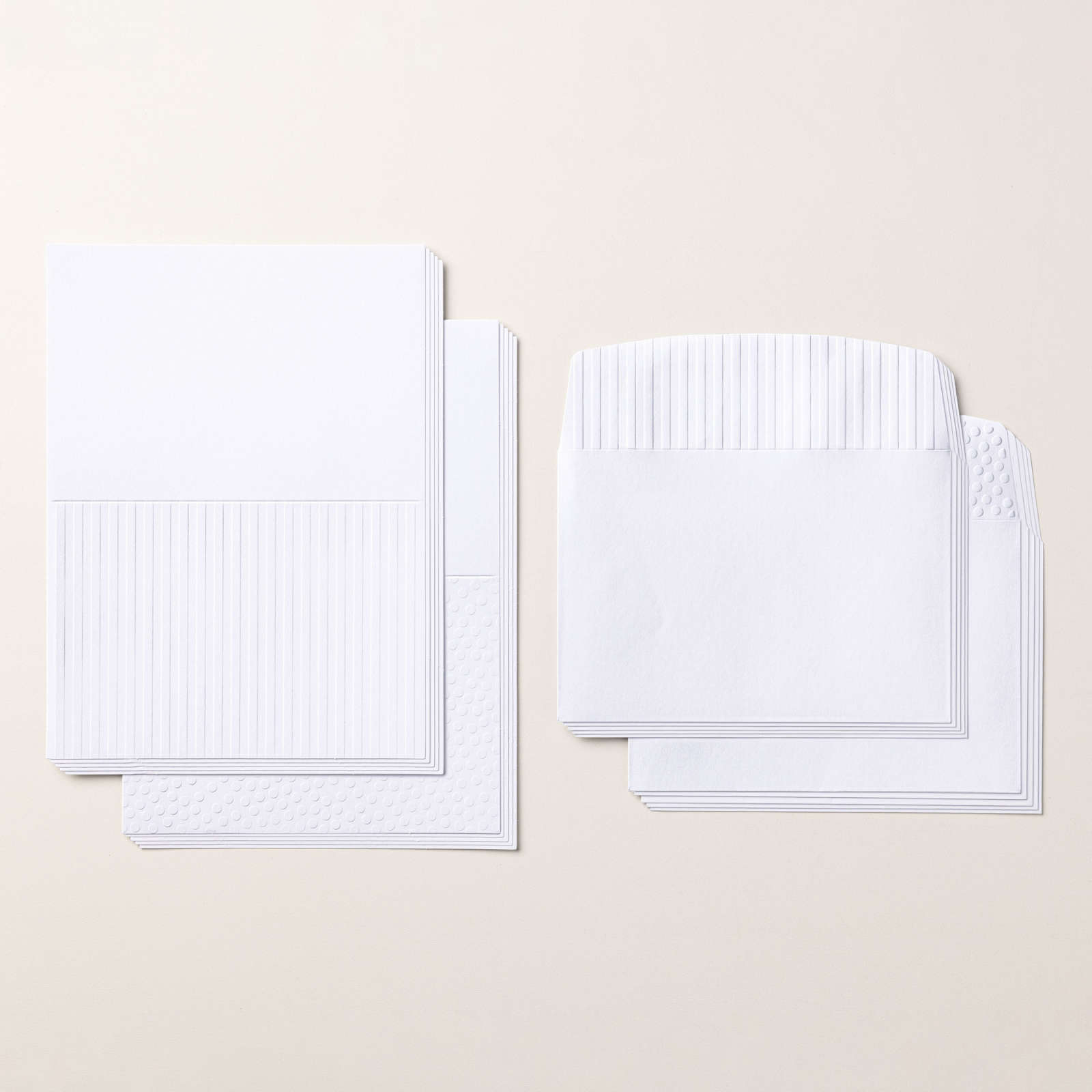 EMBOSSED DESIGNS MIX & MATCH SPECIALTY CARDS & ENVELOPES