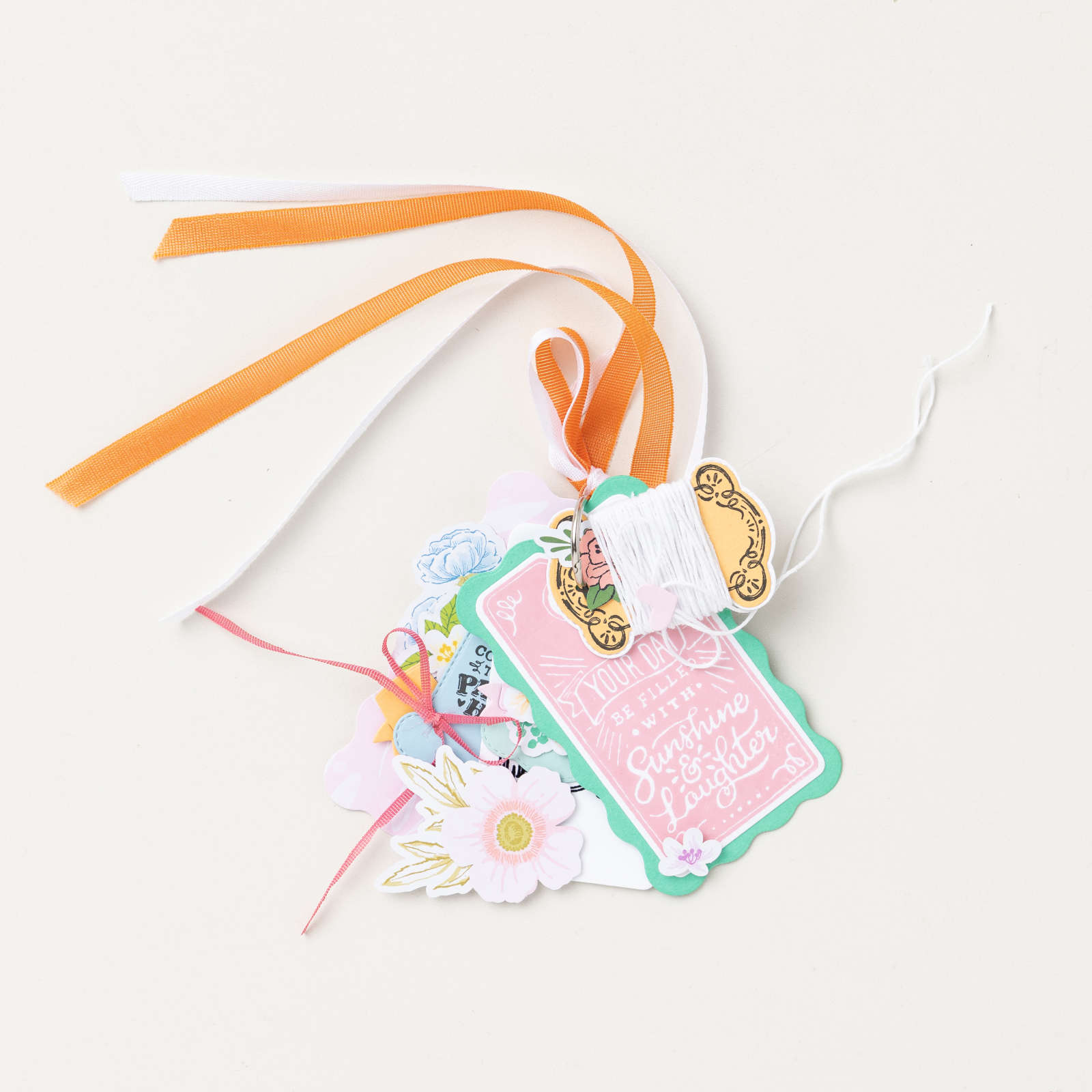 ÉTIQUETTES EN PAPIER CLING STAMP SET (FRENCH)