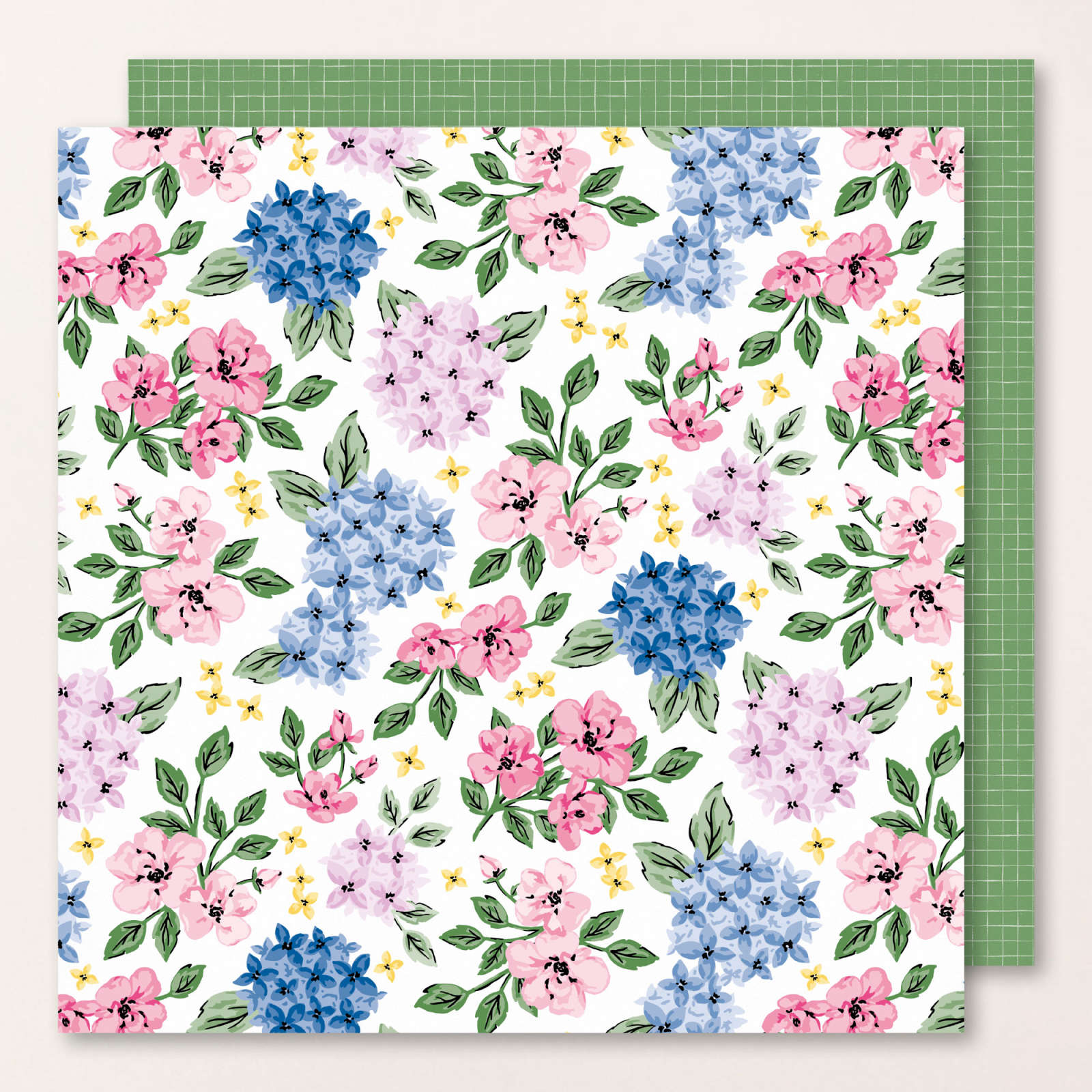 LOVELY GARDEN  12" X 12" (30.5 X 30.5 CM) DESIGNER SERIES PAPER