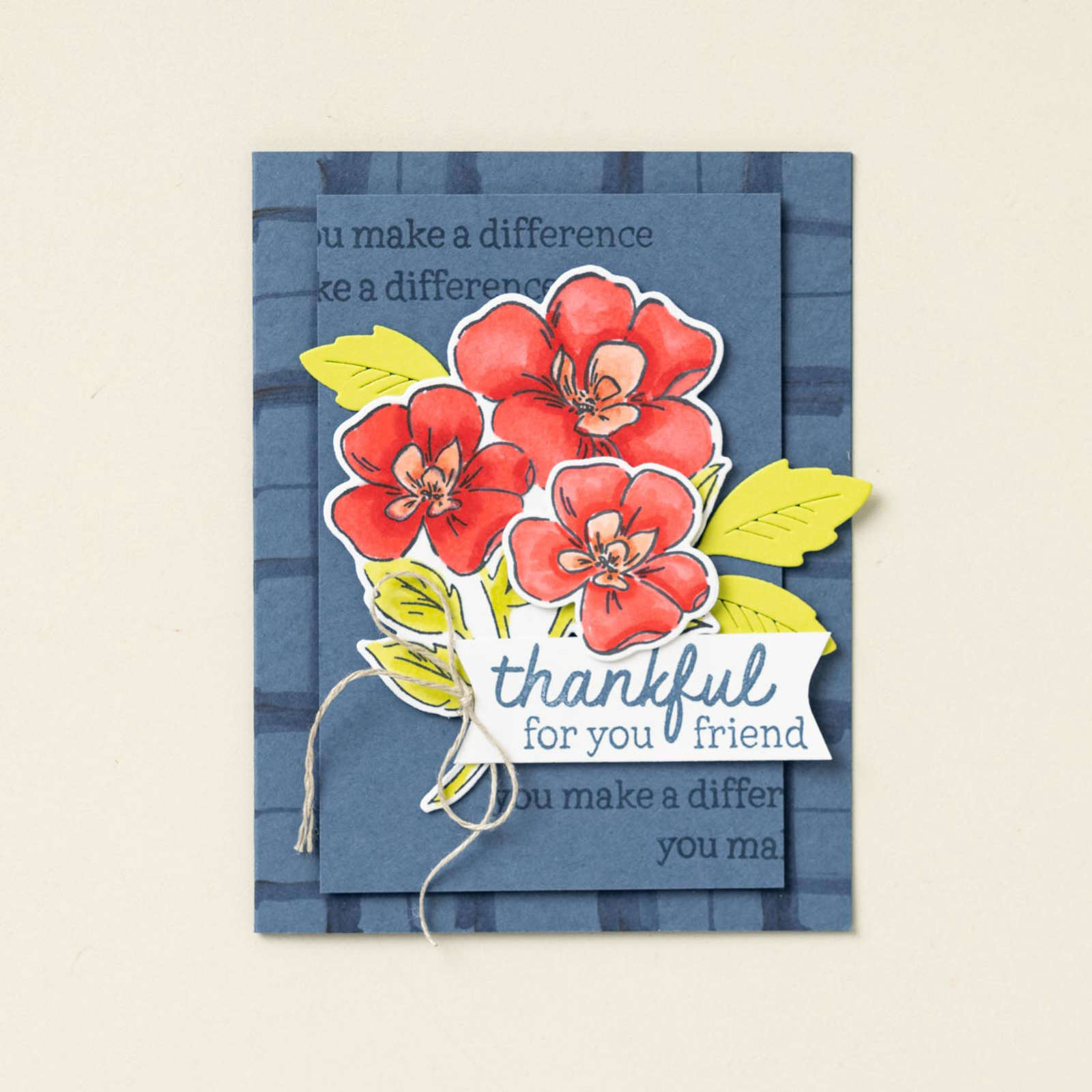THANKFUL GARDEN PHOTOPOLYMER STAMP SET (ENGLISH)