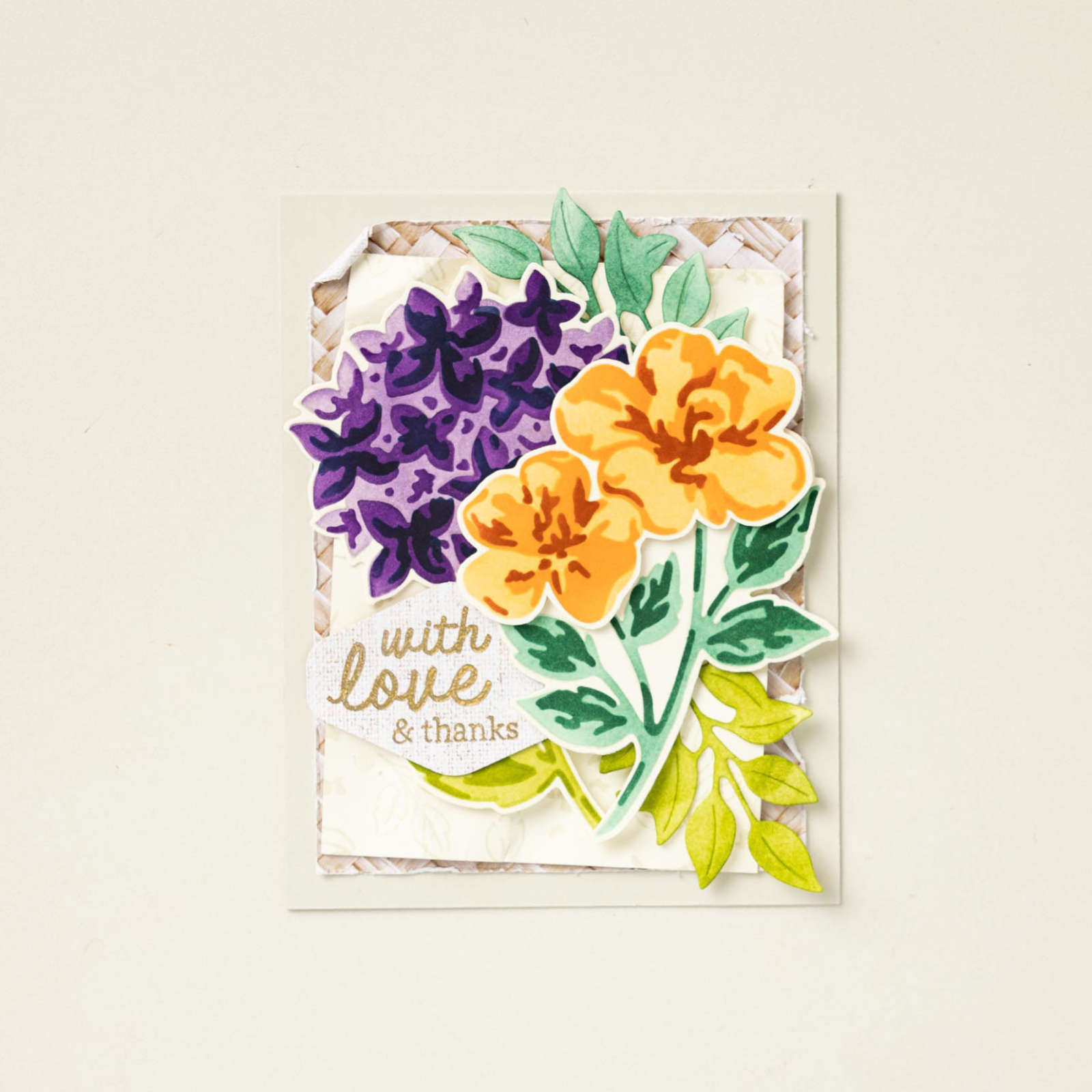 THANKFUL GARDEN PHOTOPOLYMER STAMP SET (ENGLISH)