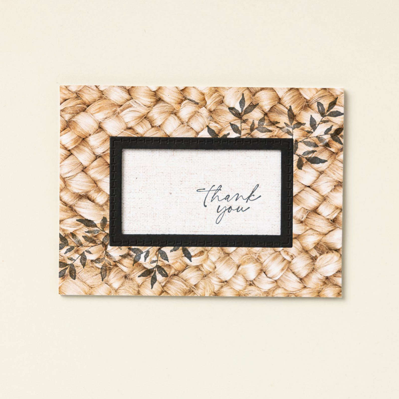 TEXTURED NOTES CLING STAMP SET (ENGLISH)