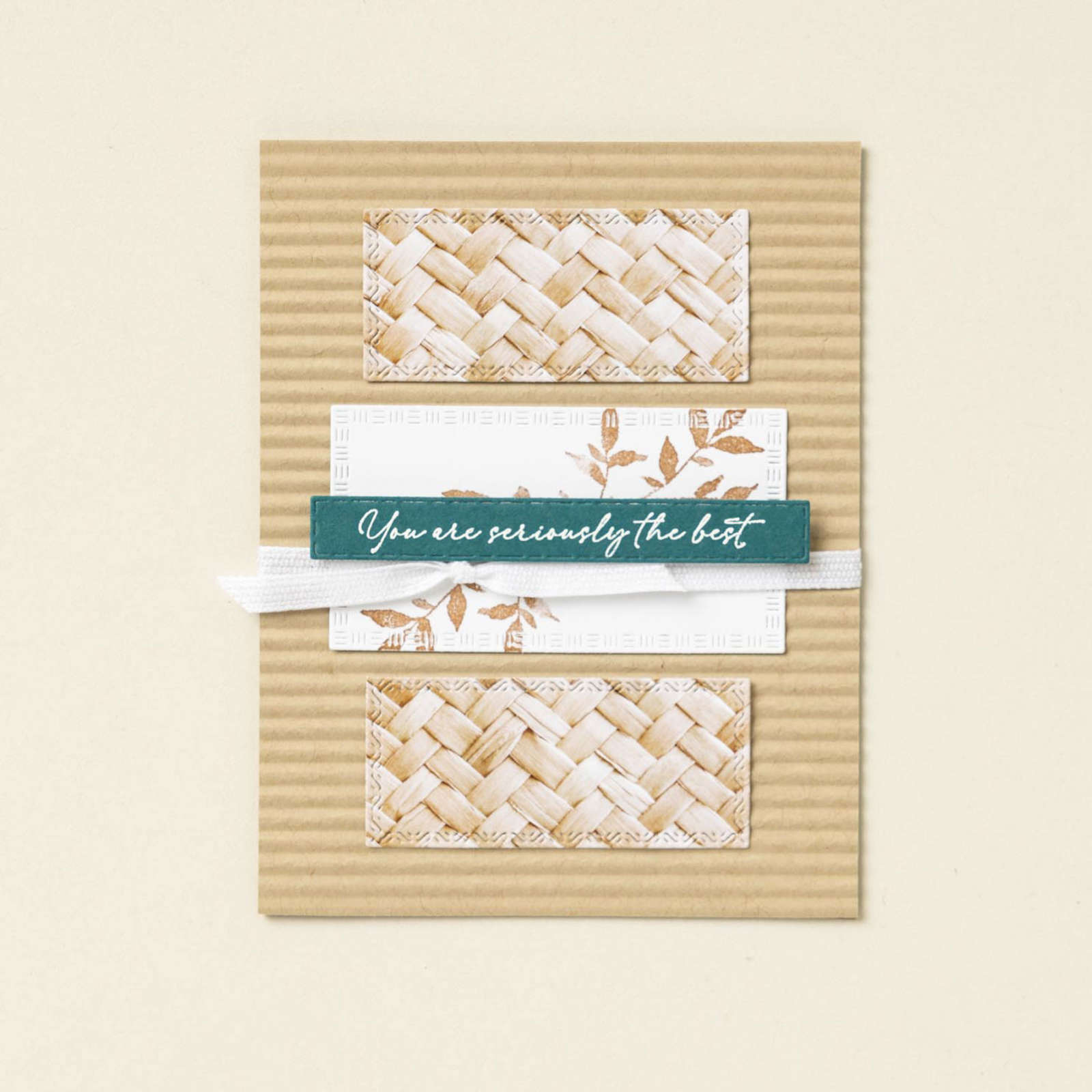 TEXTURED NOTES CLING STAMP SET (ENGLISH)