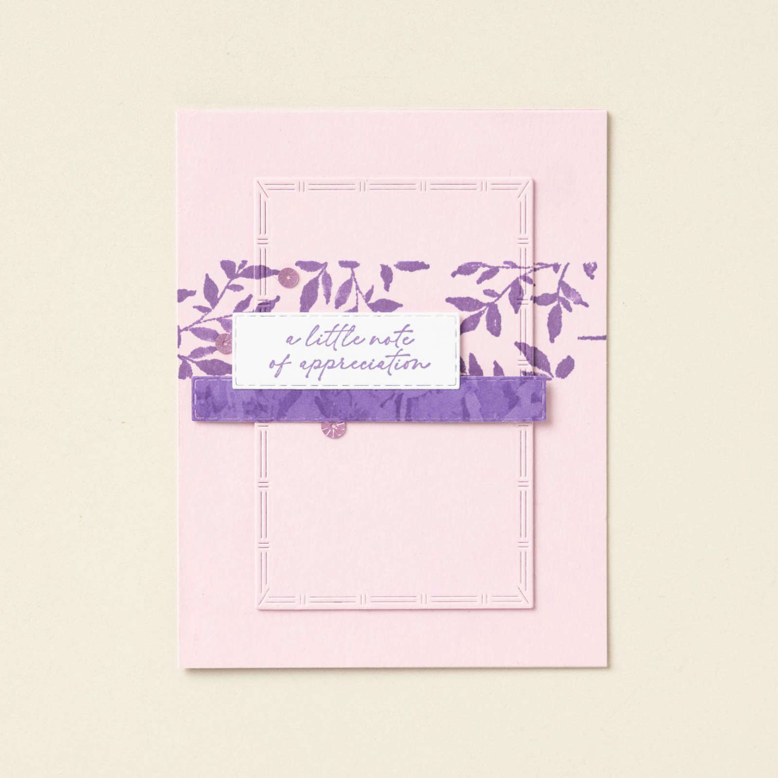 TEXTURED NOTES CLING STAMP SET (ENGLISH)