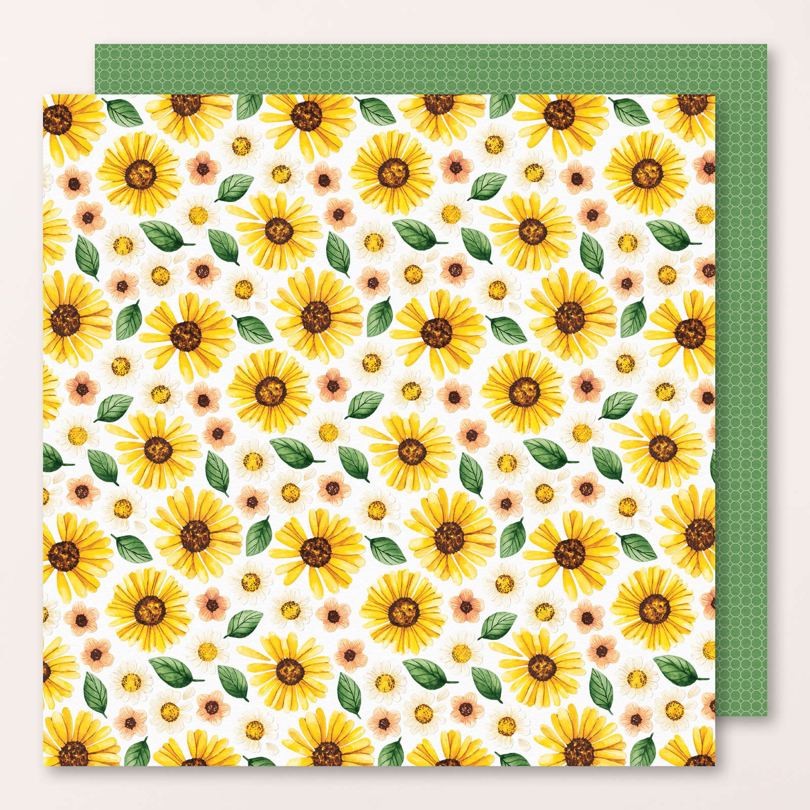 FLORAL IMPRESSIONS 12" X 12" (30.5 X 30.5 CM) DESIGNER SERIES PAPER
